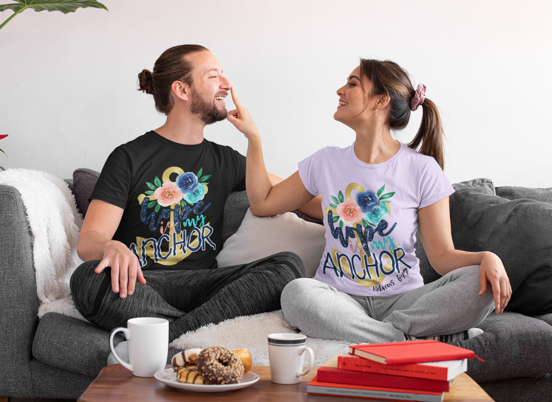 Hope is My Anchor - Unisex Supima T-Shirt