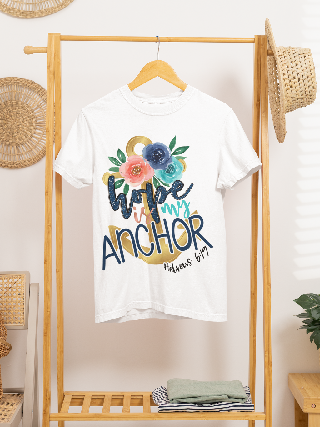 Hope is My Anchor - Unisex Supima T-Shirt