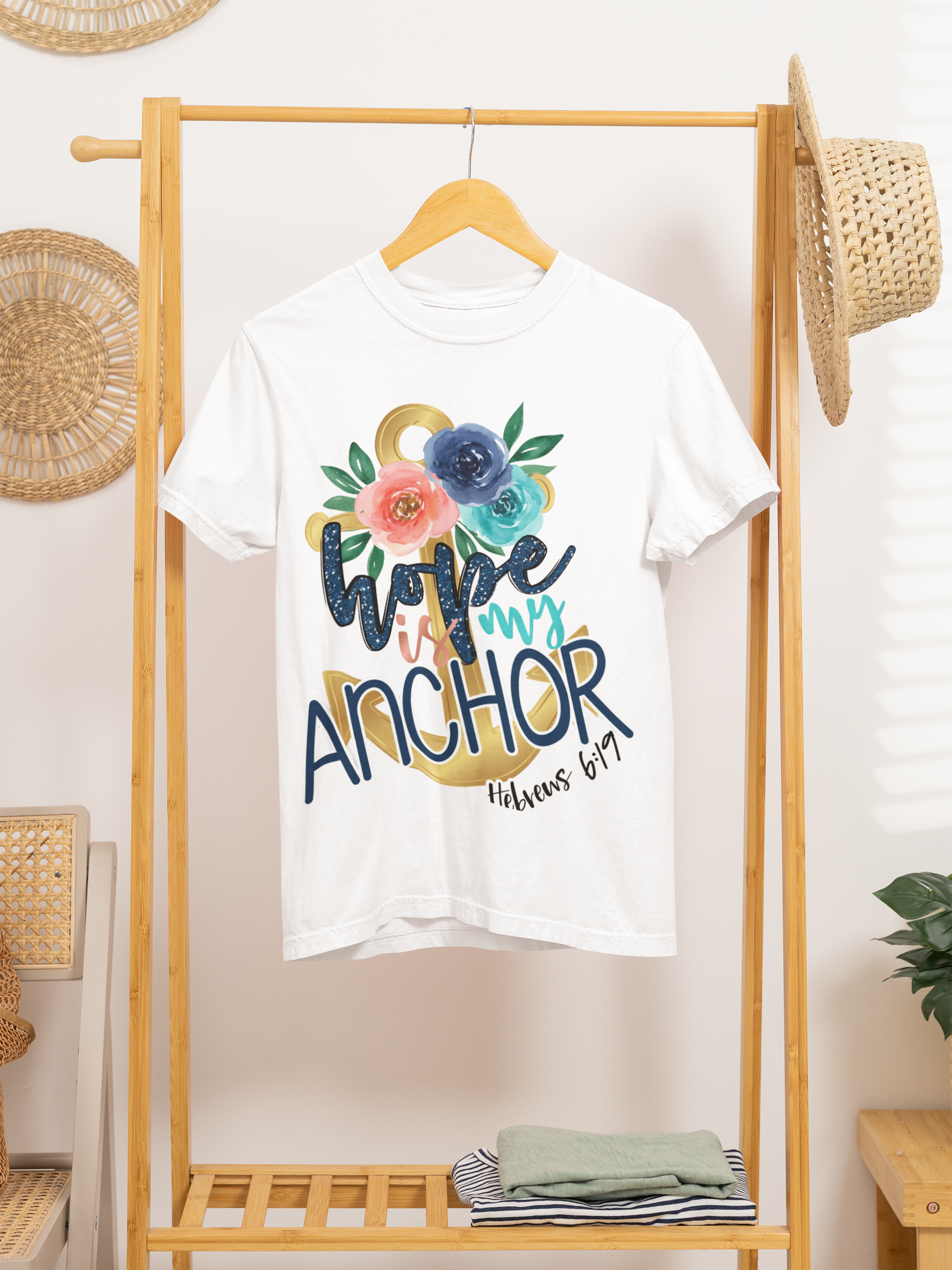 Hope is My Anchor - Unisex Supima T-Shirt