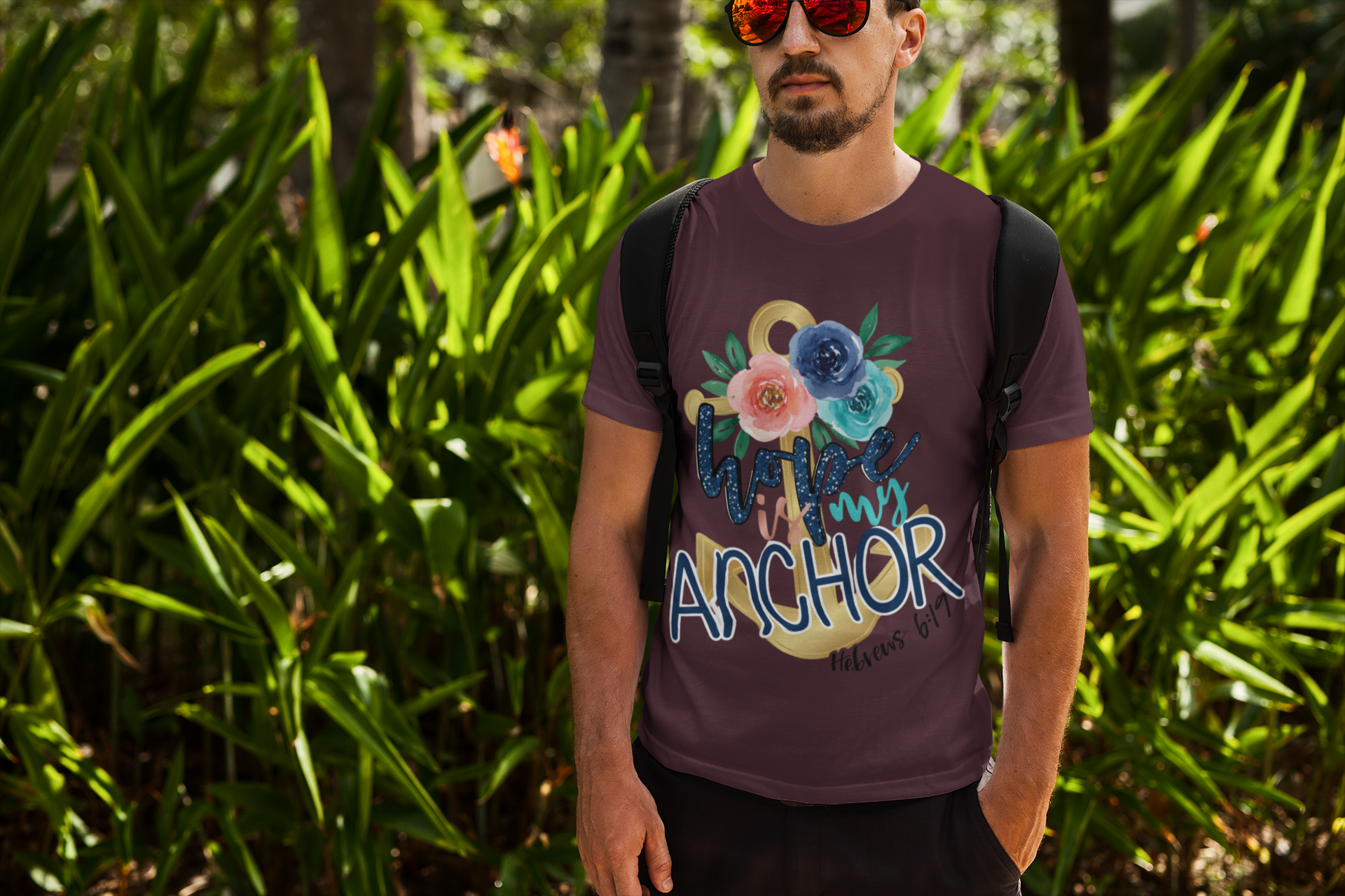 Hope is My Anchor - Unisex Supima T-Shirt