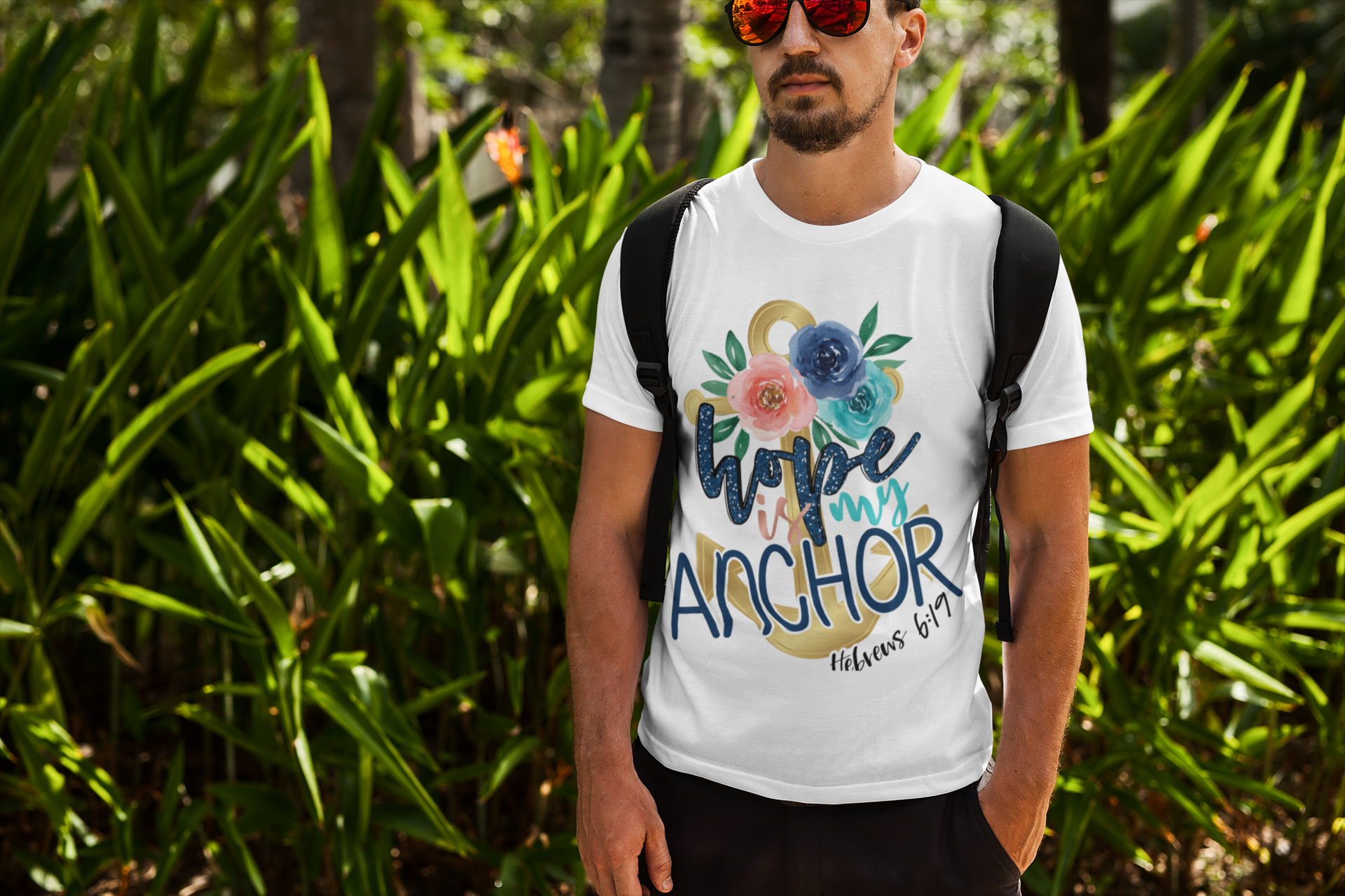 Hope is My Anchor - Unisex Supima T-Shirt