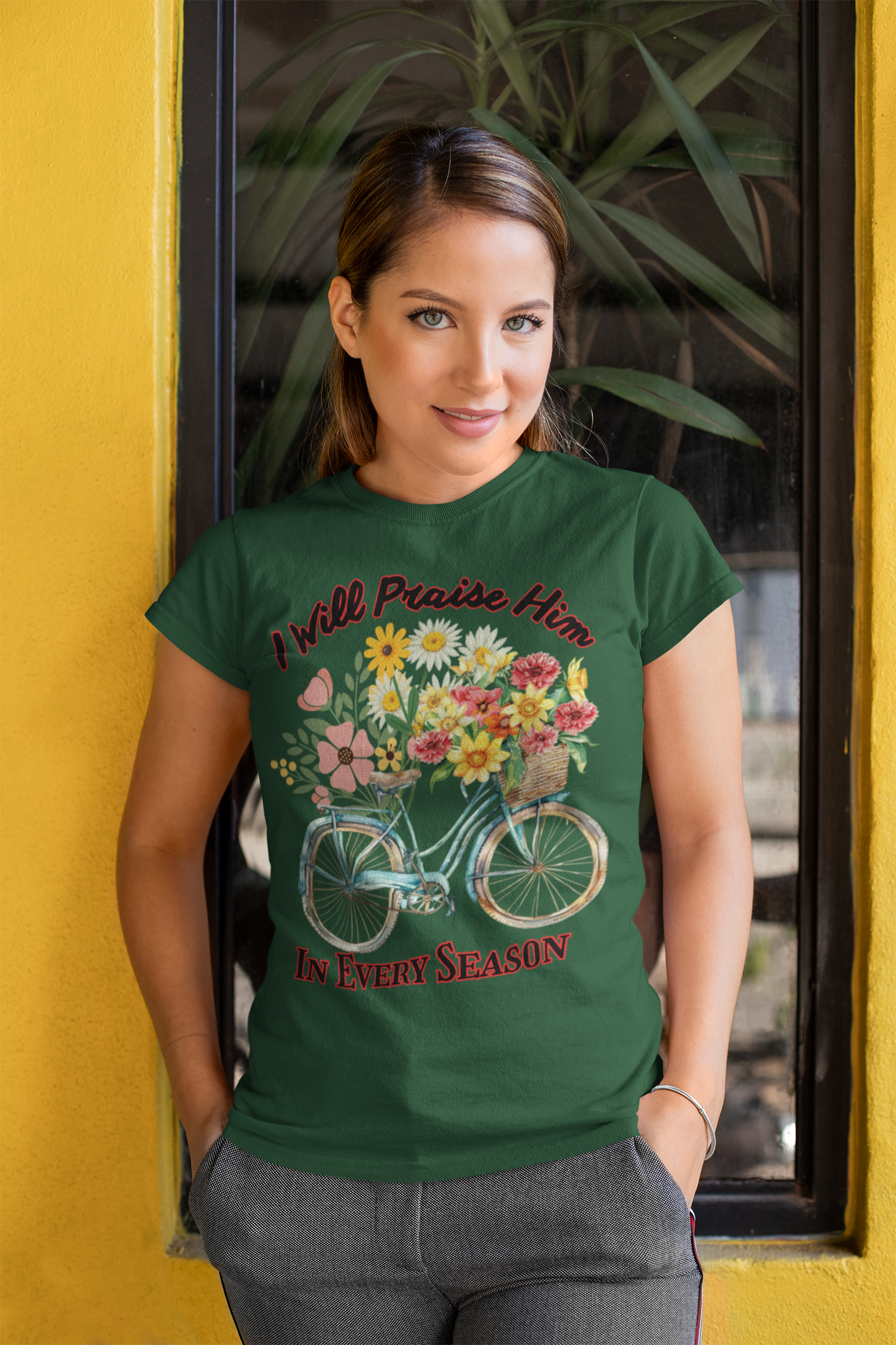 I Will Praise Him in Every Season - Women's Classic T-Shirt