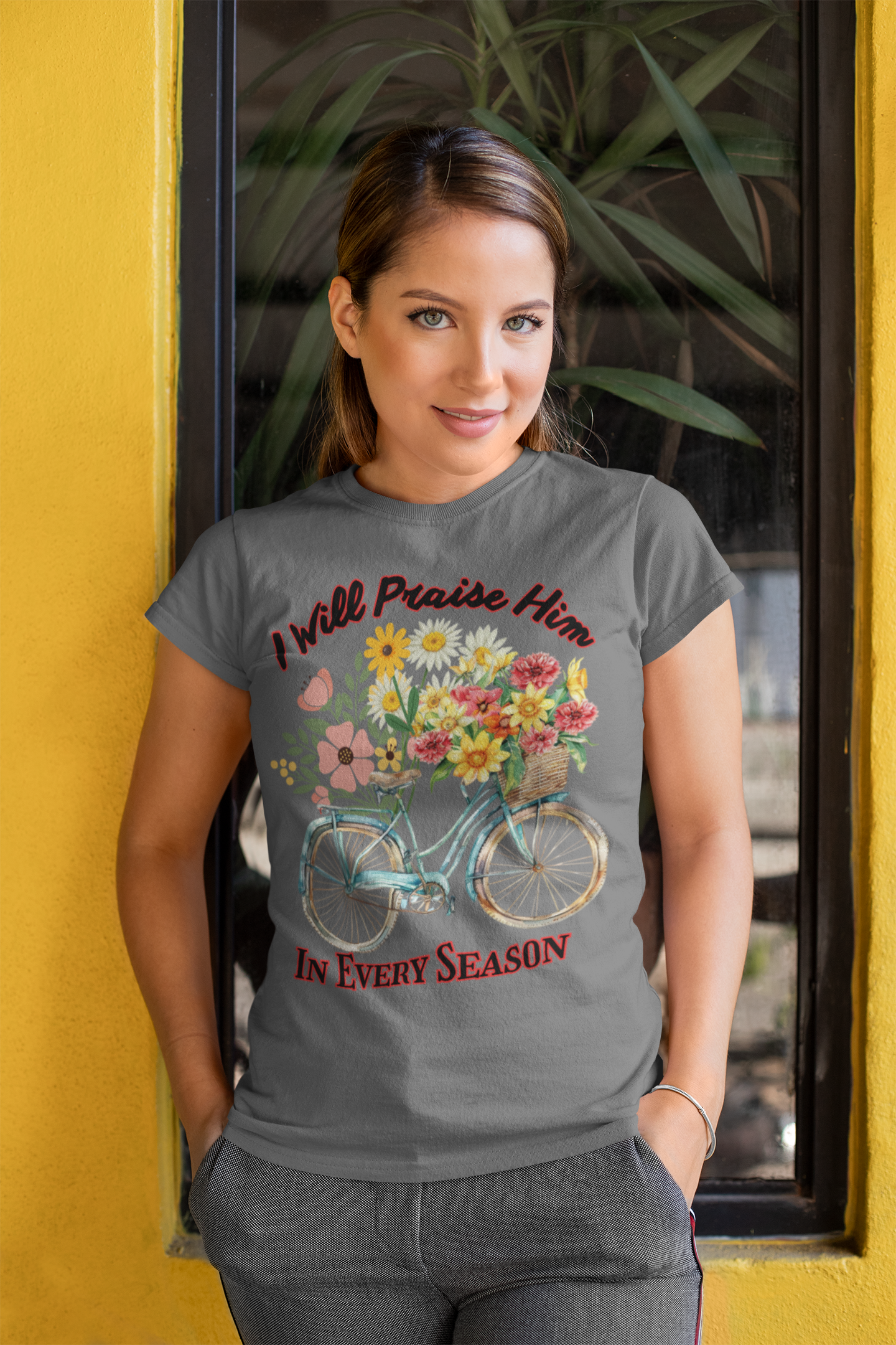 I Will Praise Him in Every Season - Women's Classic T-Shirt