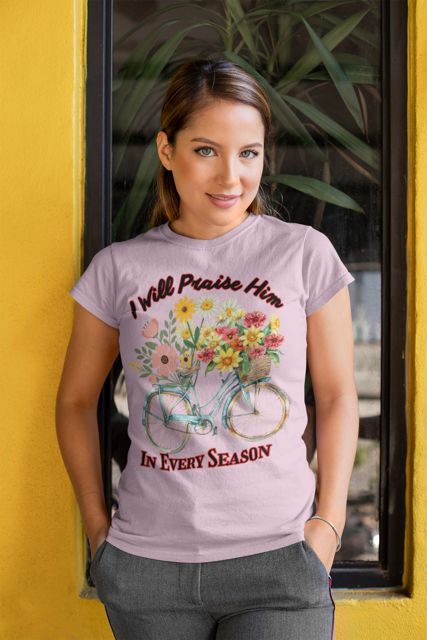 I Will Praise Him in Every Season - Women's Classic T-Shirt