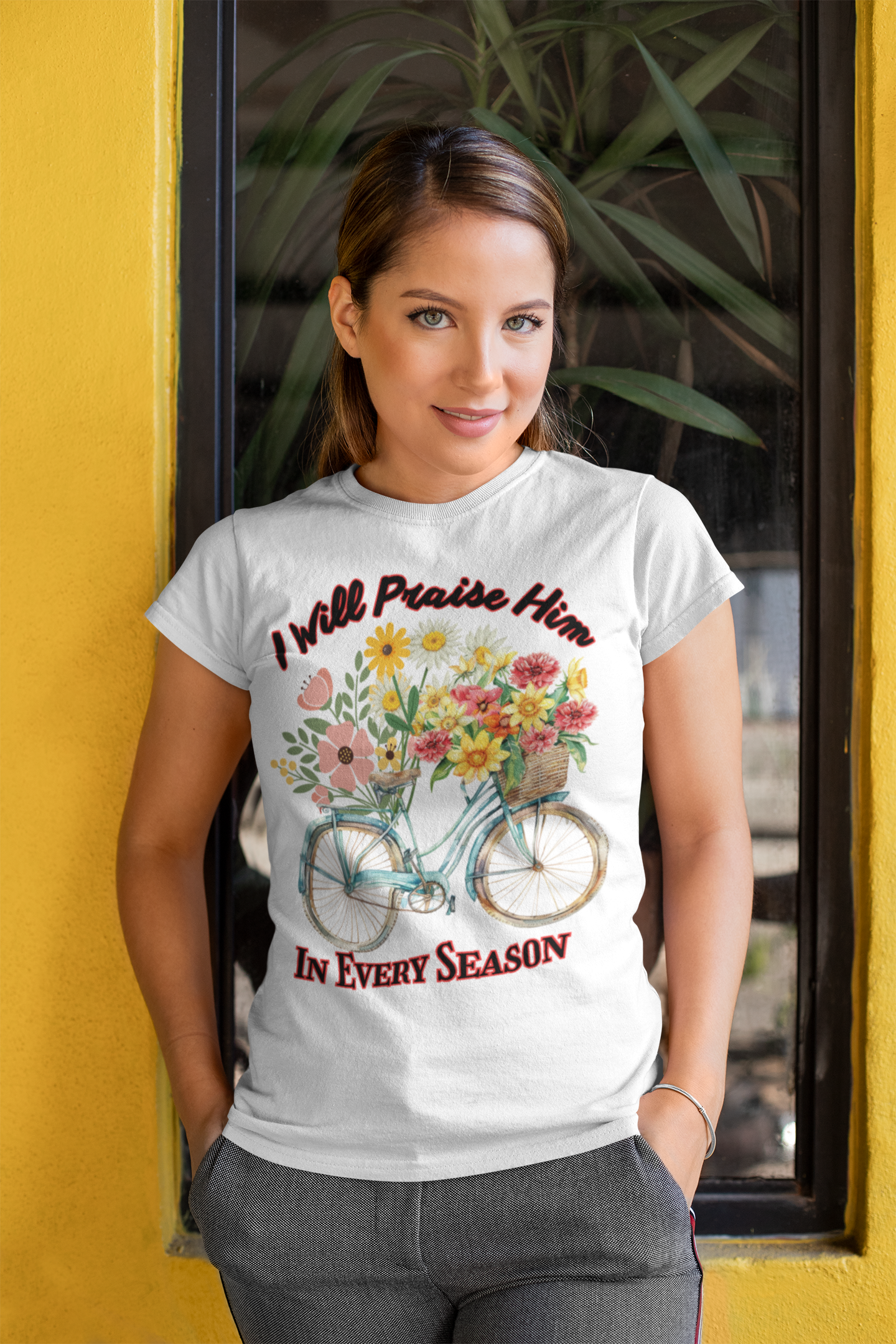 I Will Praise Him in Every Season - Women's Classic T-Shirt