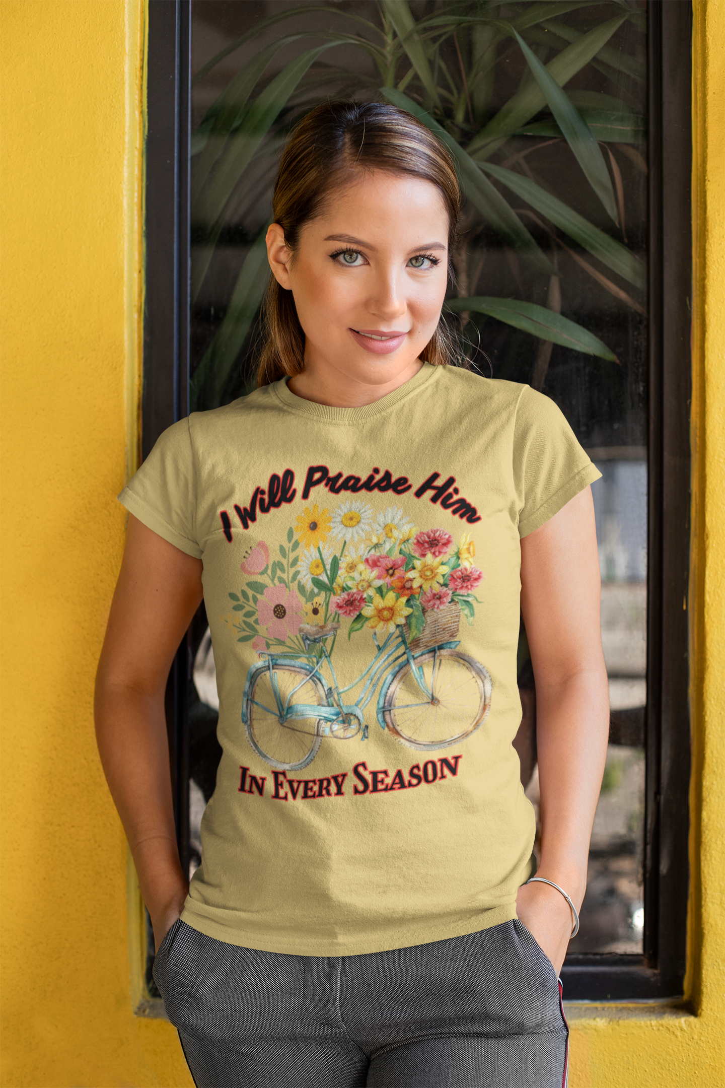 I Will Praise Him in Every Season - Women's Classic T-Shirt