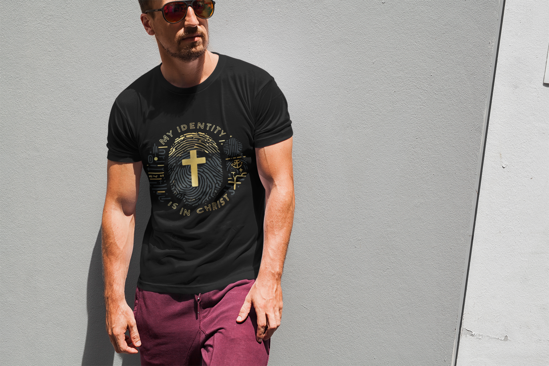 My Identity is in Christ - Unisex Supima T-Shirt