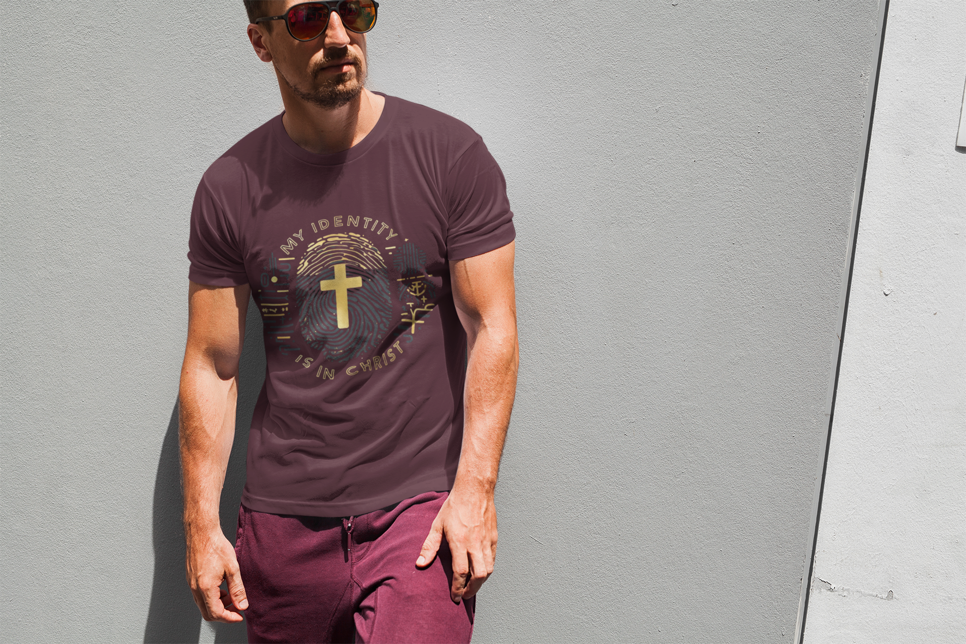 My Identity is in Christ - Unisex Supima T-Shirt