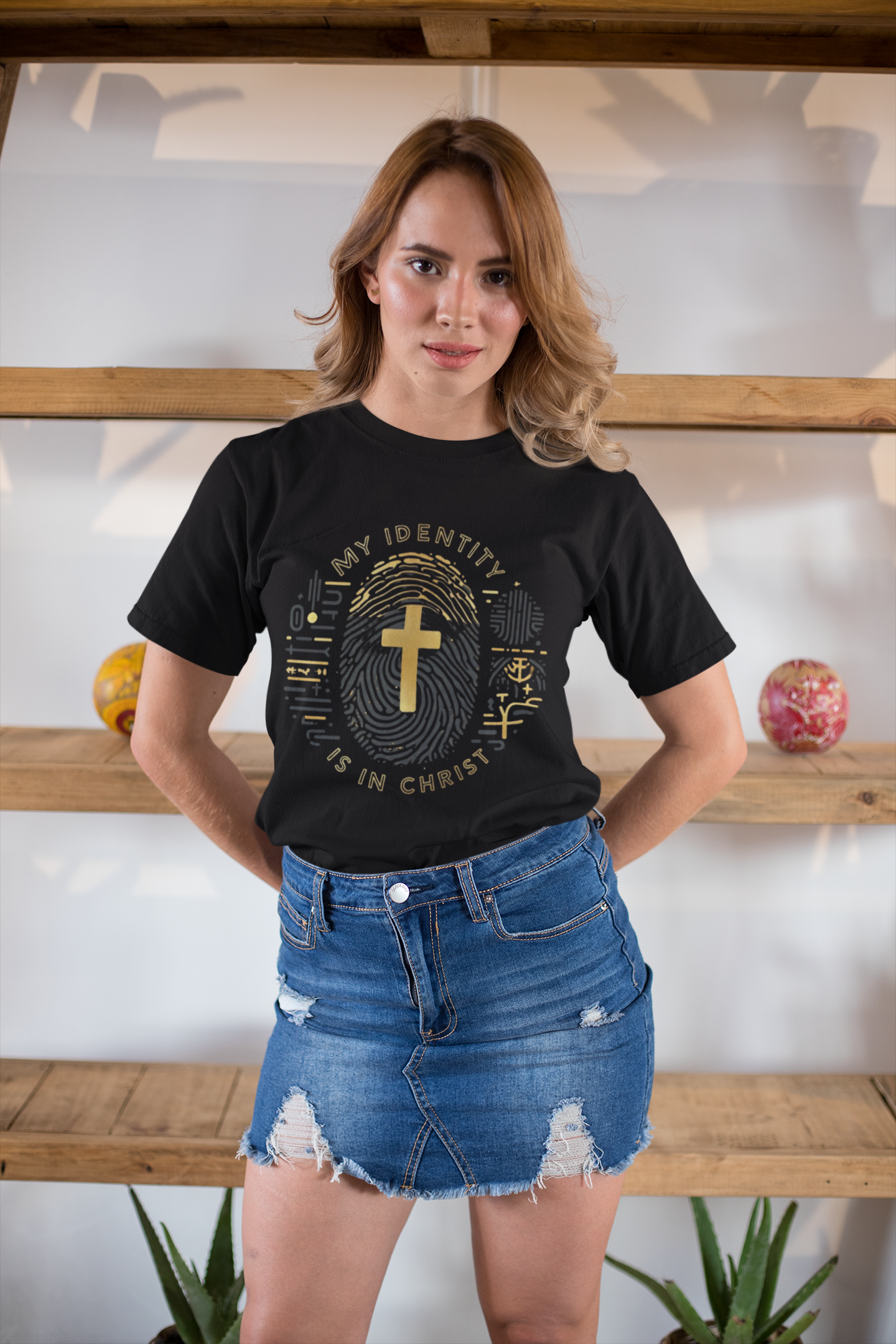My Identity is in Christ - Unisex Supima T-Shirt