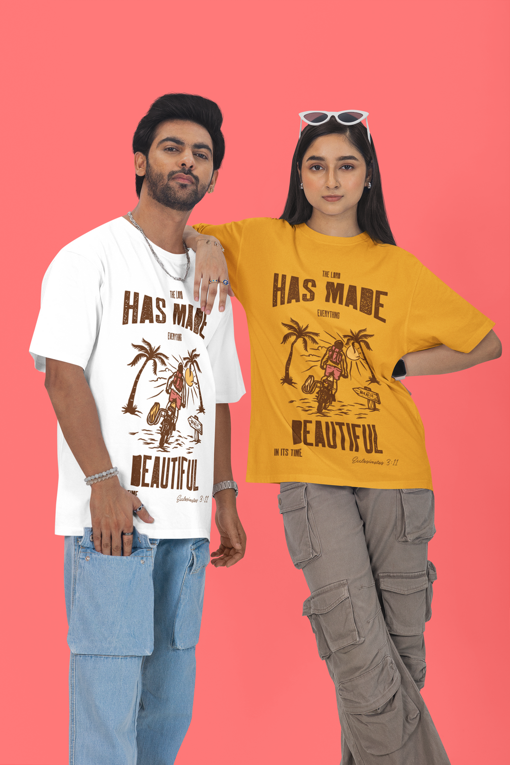 Everything Beautiful in It's Time- Unisex Oversized Classic T-Shirt