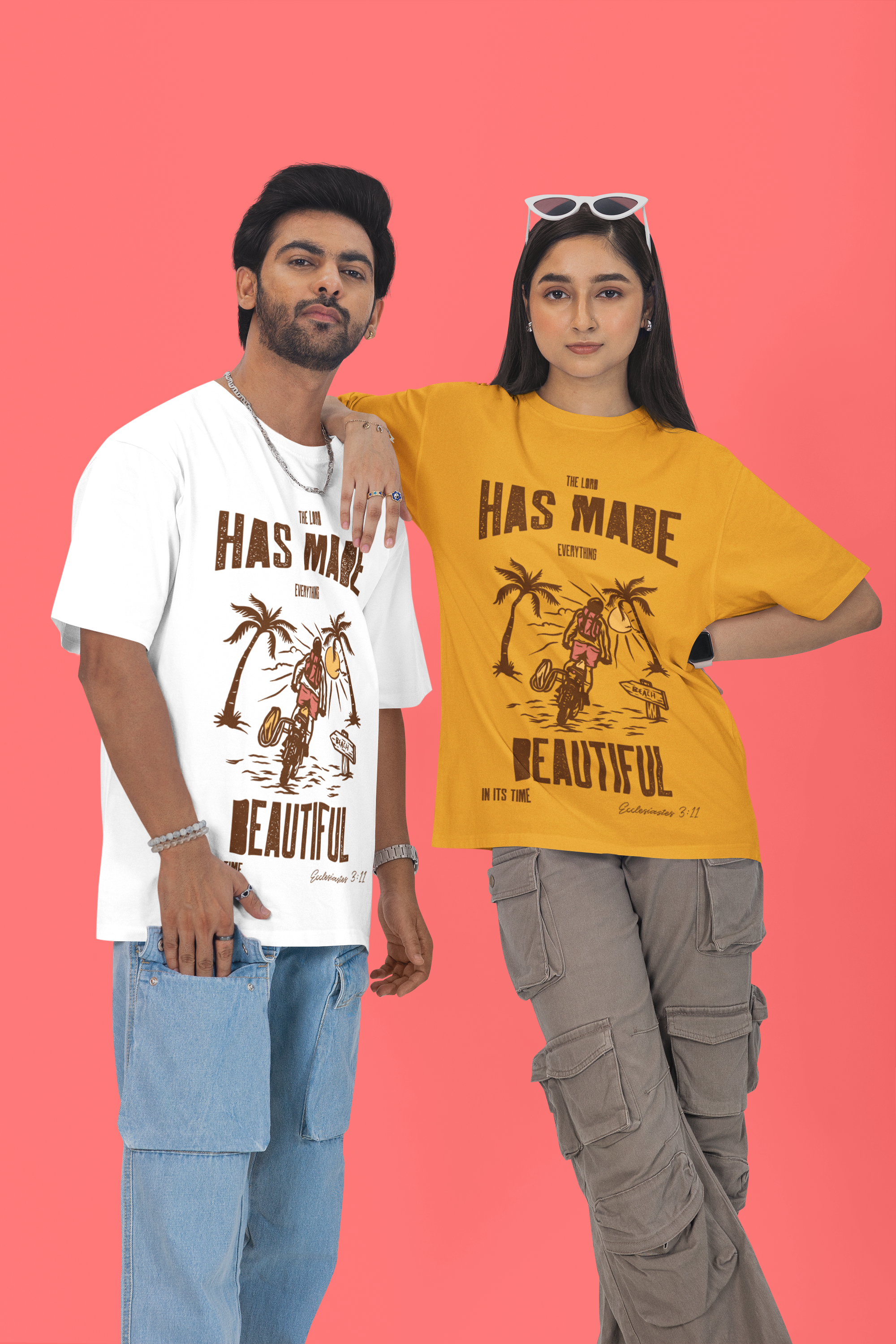 Everything Beautiful in It's Time- Unisex Oversized Classic T-Shirt