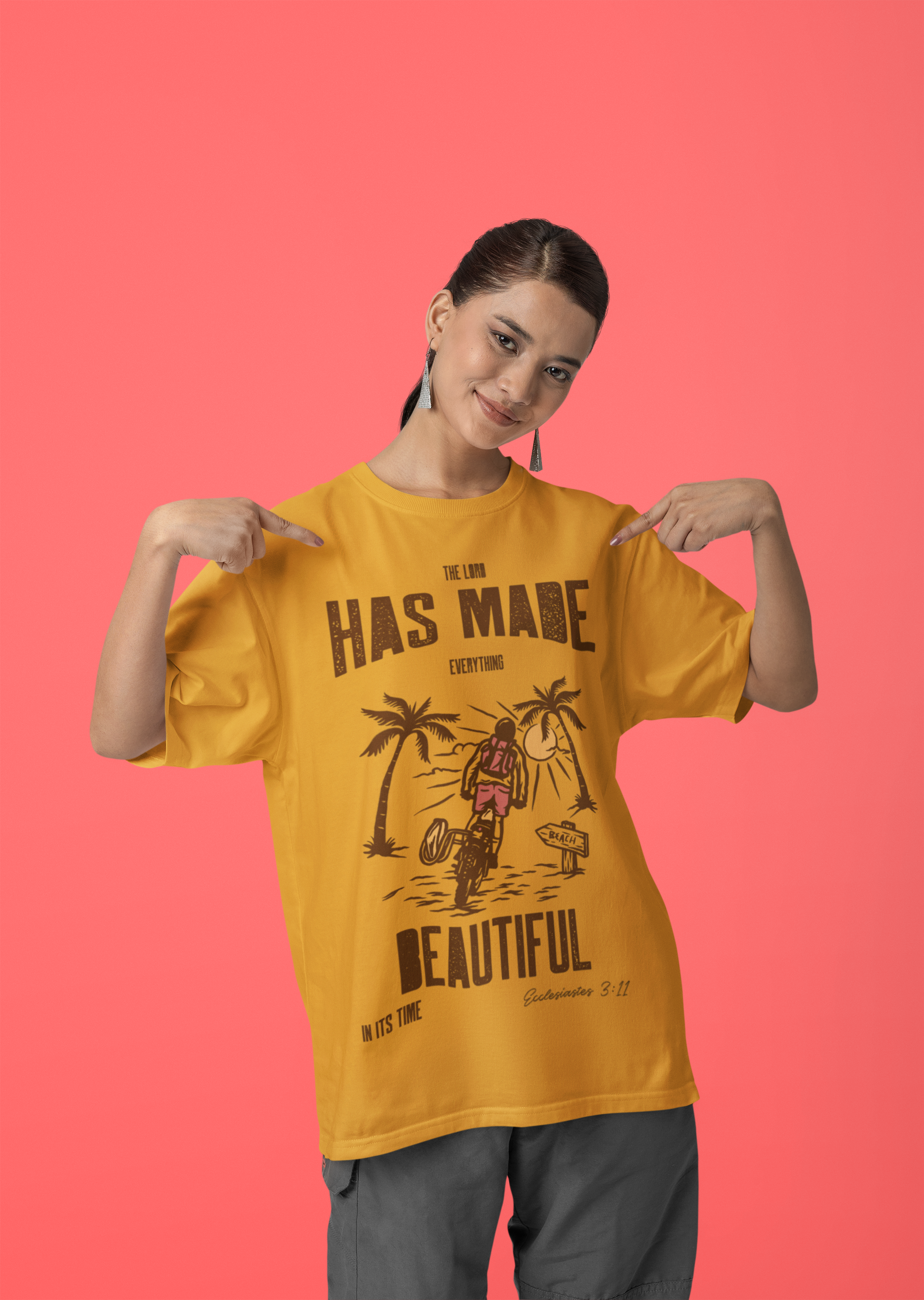 Everything Beautiful in It's Time- Unisex Oversized Classic T-Shirt