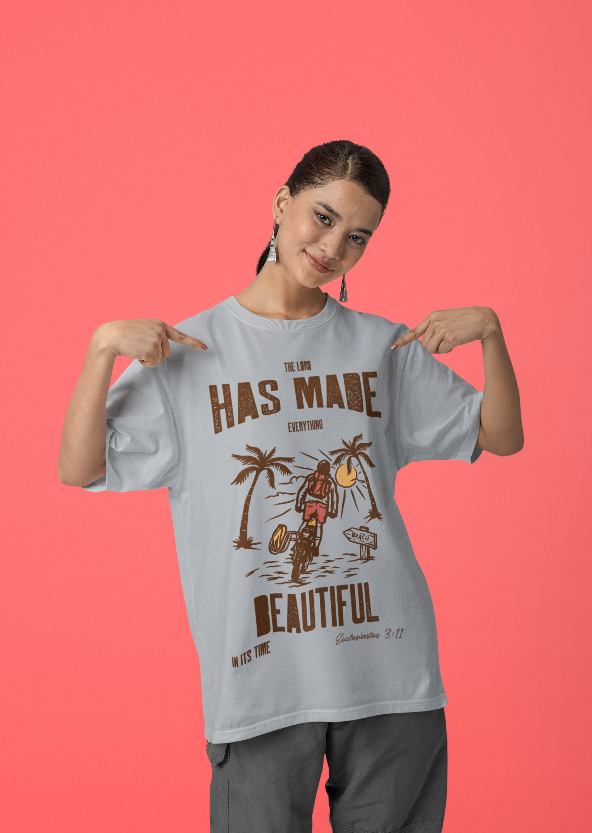 Everything Beautiful in It's Time- Unisex Oversized Classic T-Shirt