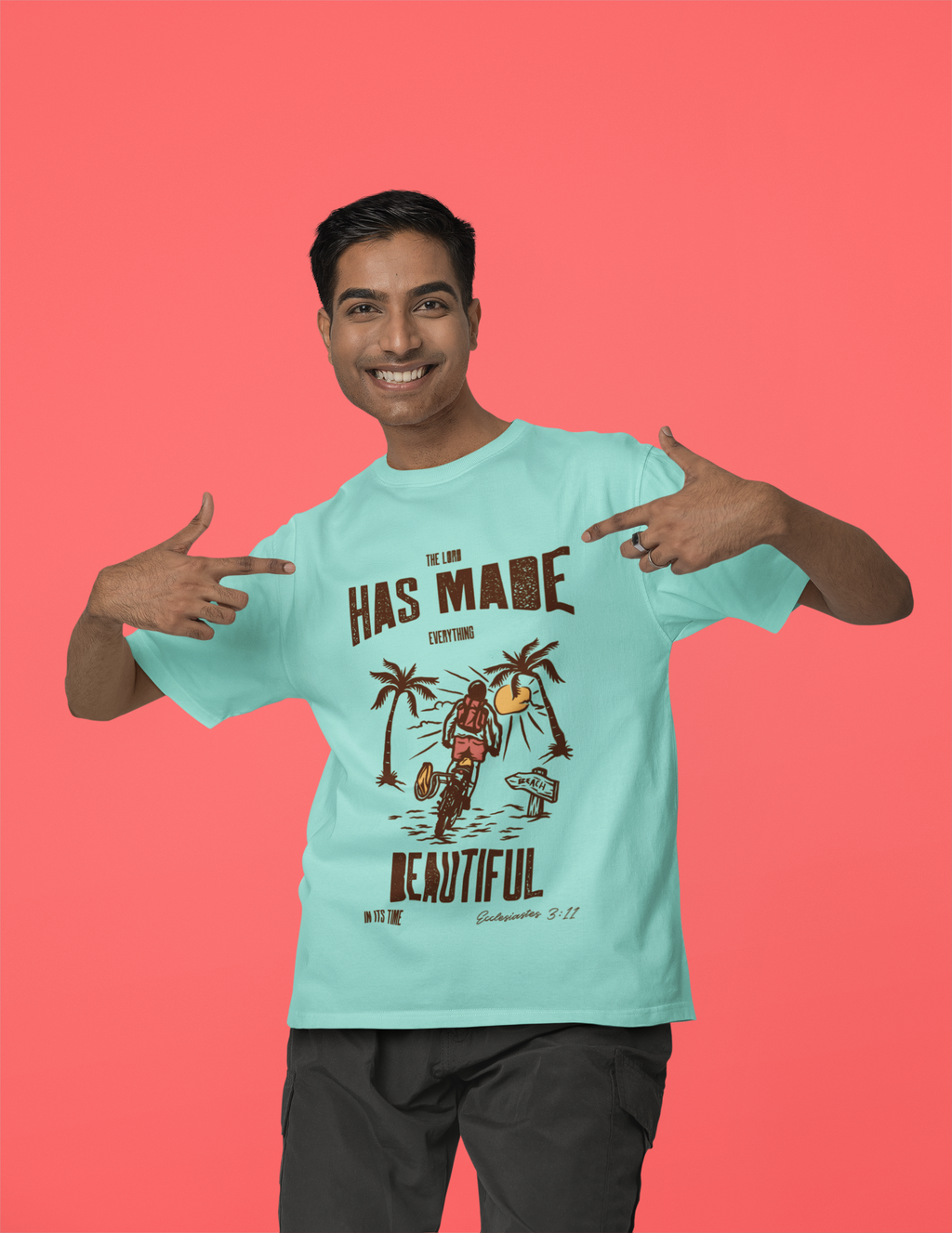 Everything Beautiful in It's Time- Unisex Oversized Classic T-Shirt