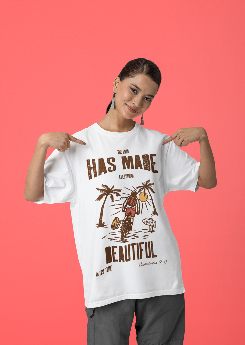 Everything Beautiful in It's Time- Unisex Oversized Classic T-Shirt