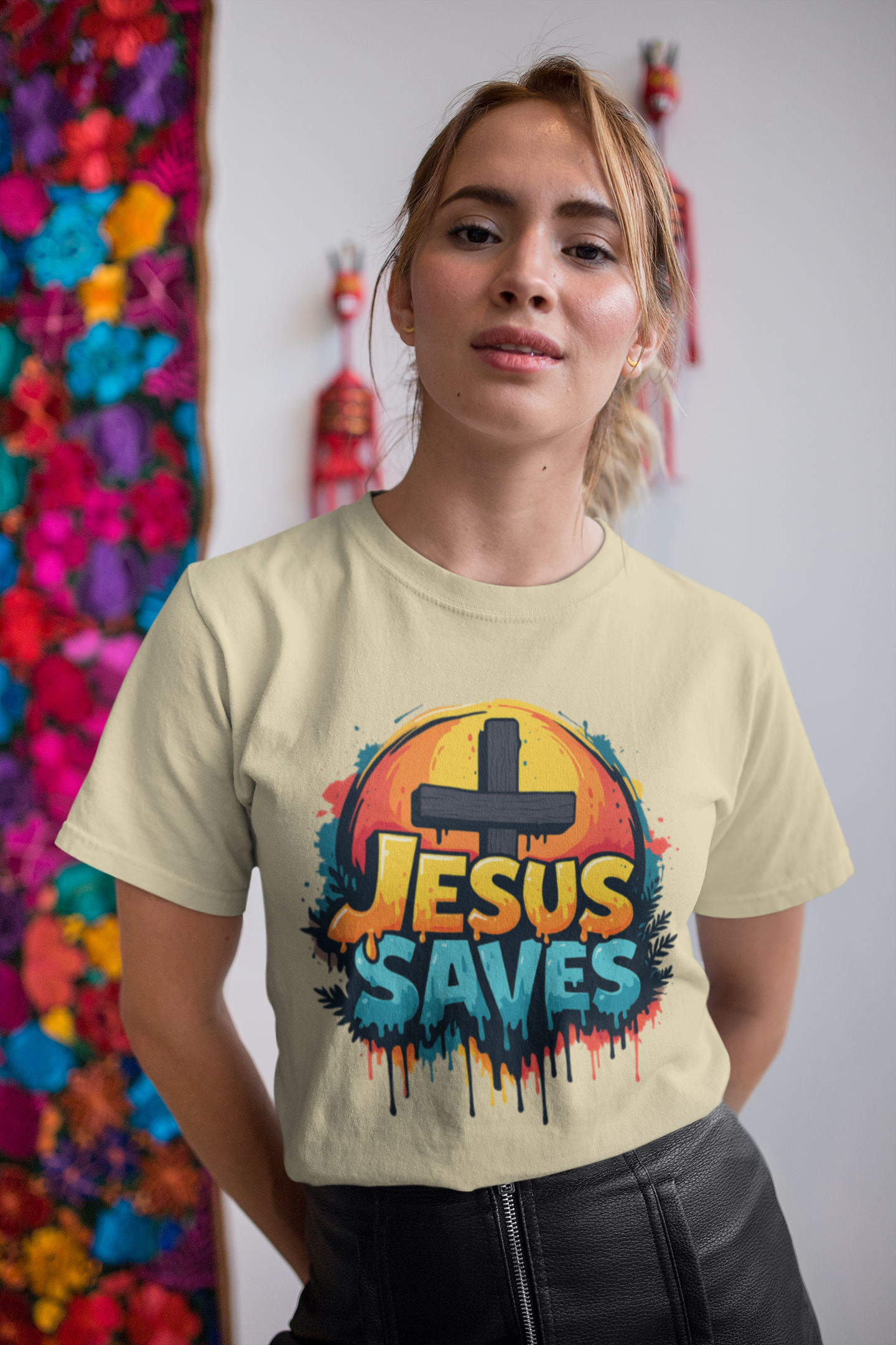 Jesus Saves - Unisex Supima T-Shirt