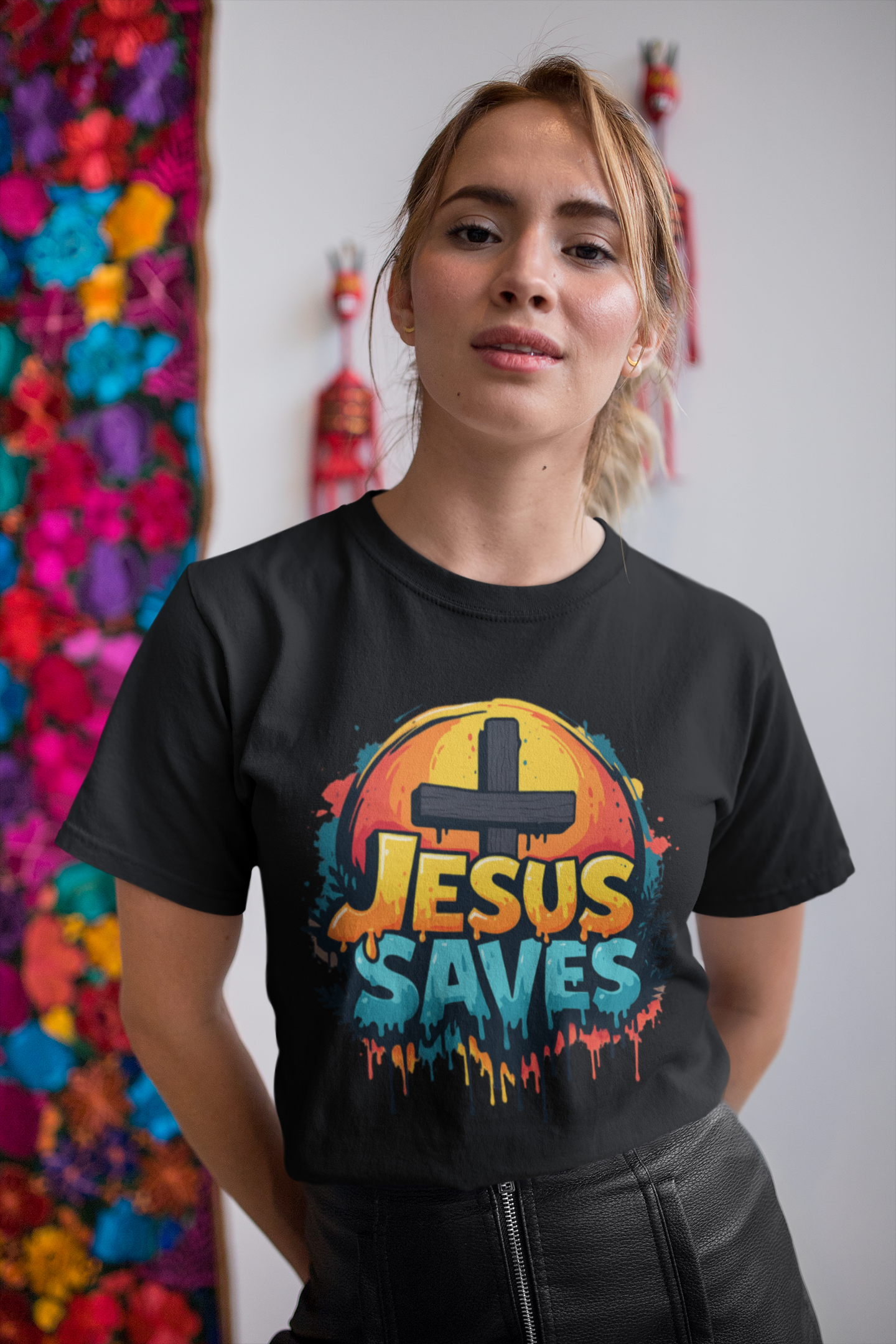 Jesus Saves - Unisex Supima T-Shirt