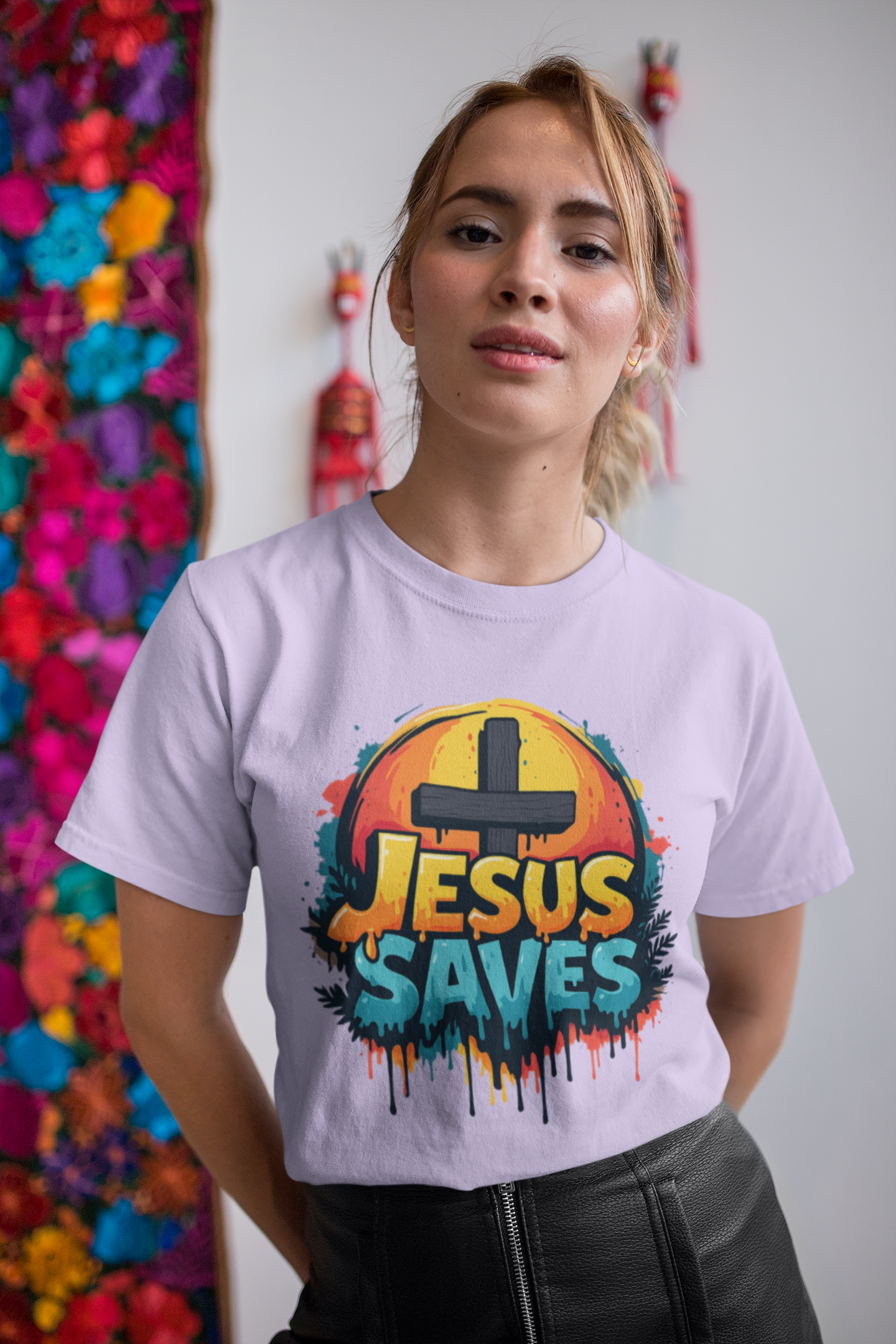 Jesus Saves - Unisex Supima T-Shirt