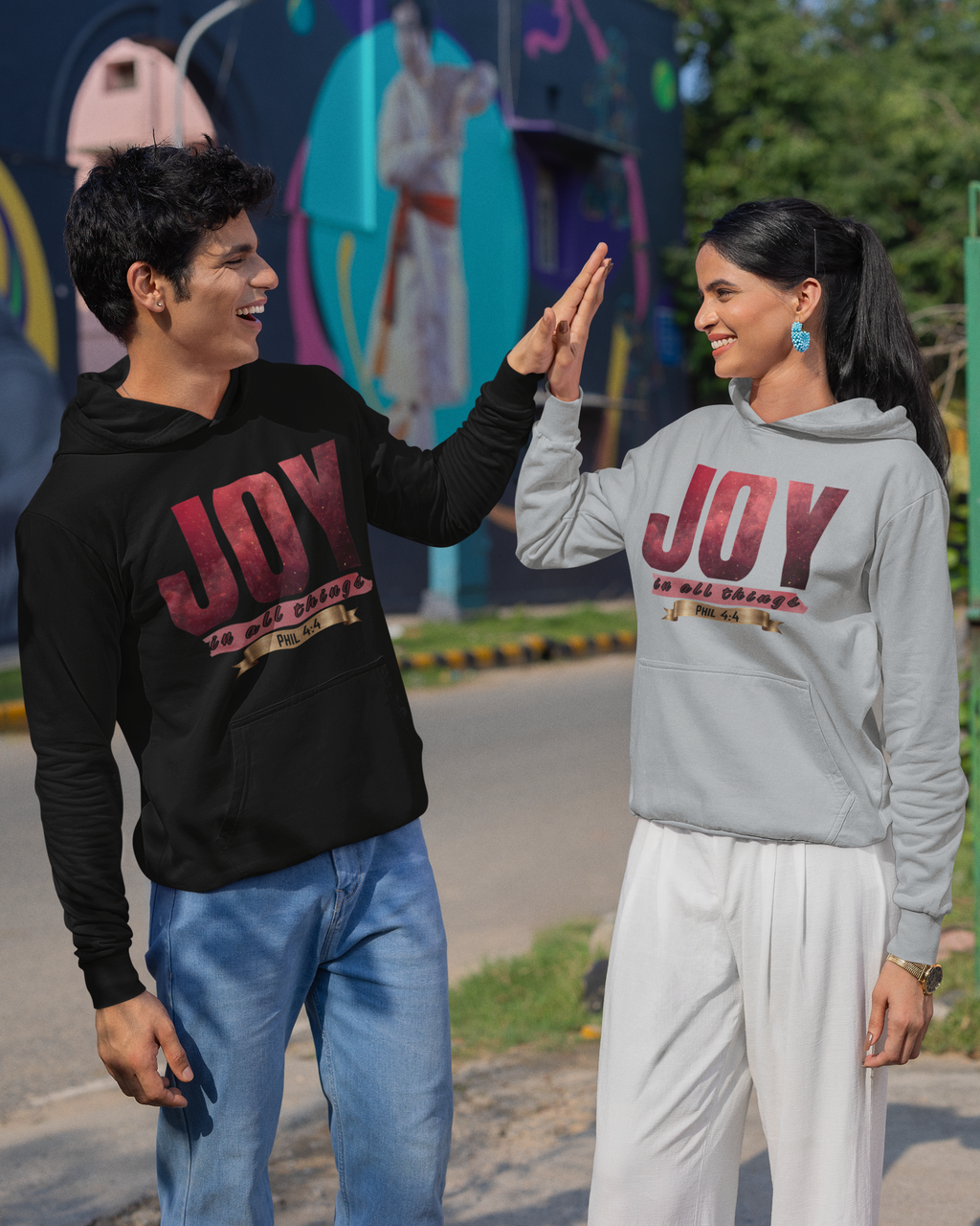 Joy in All Things - Unisex Hoodie