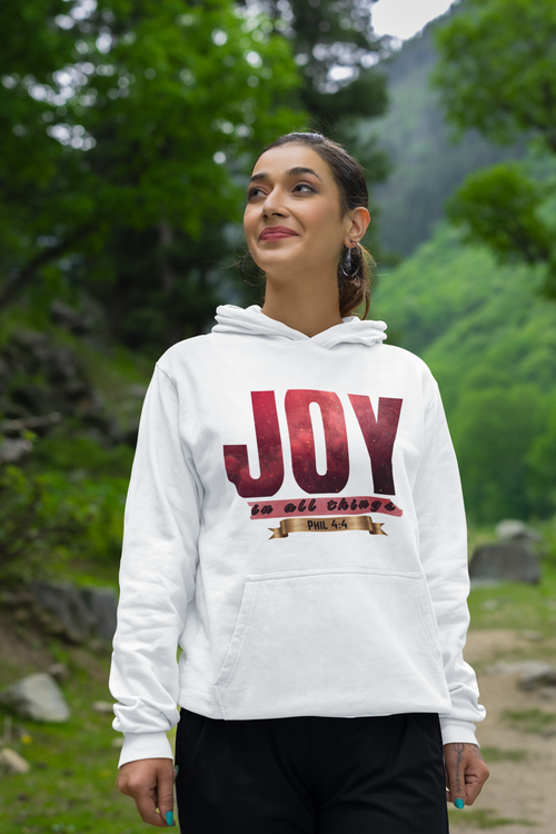 Joy in All Things - Unisex Hoodie