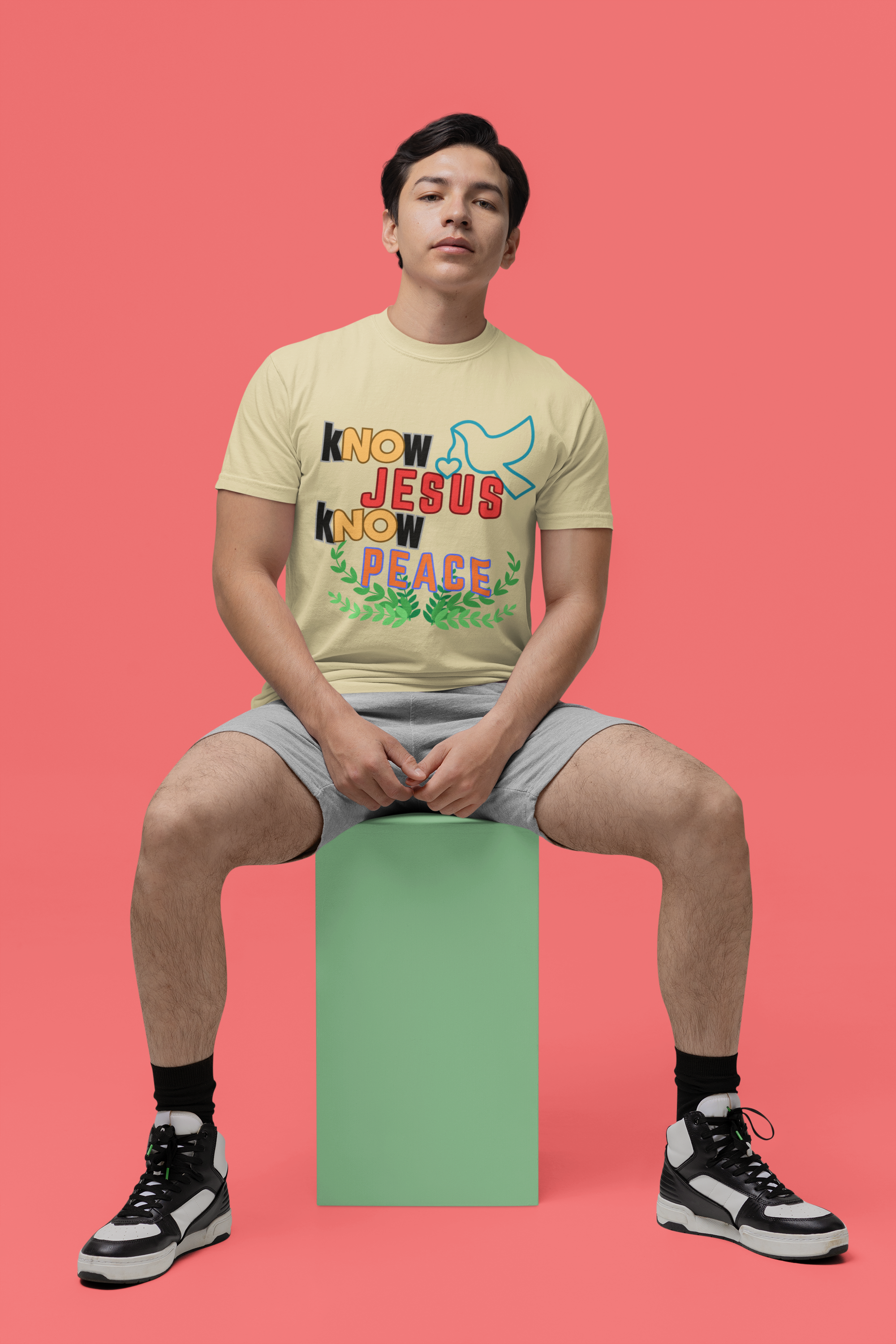 kNOw Jesus kNOw Peace - Unisex Supima T-Shirt