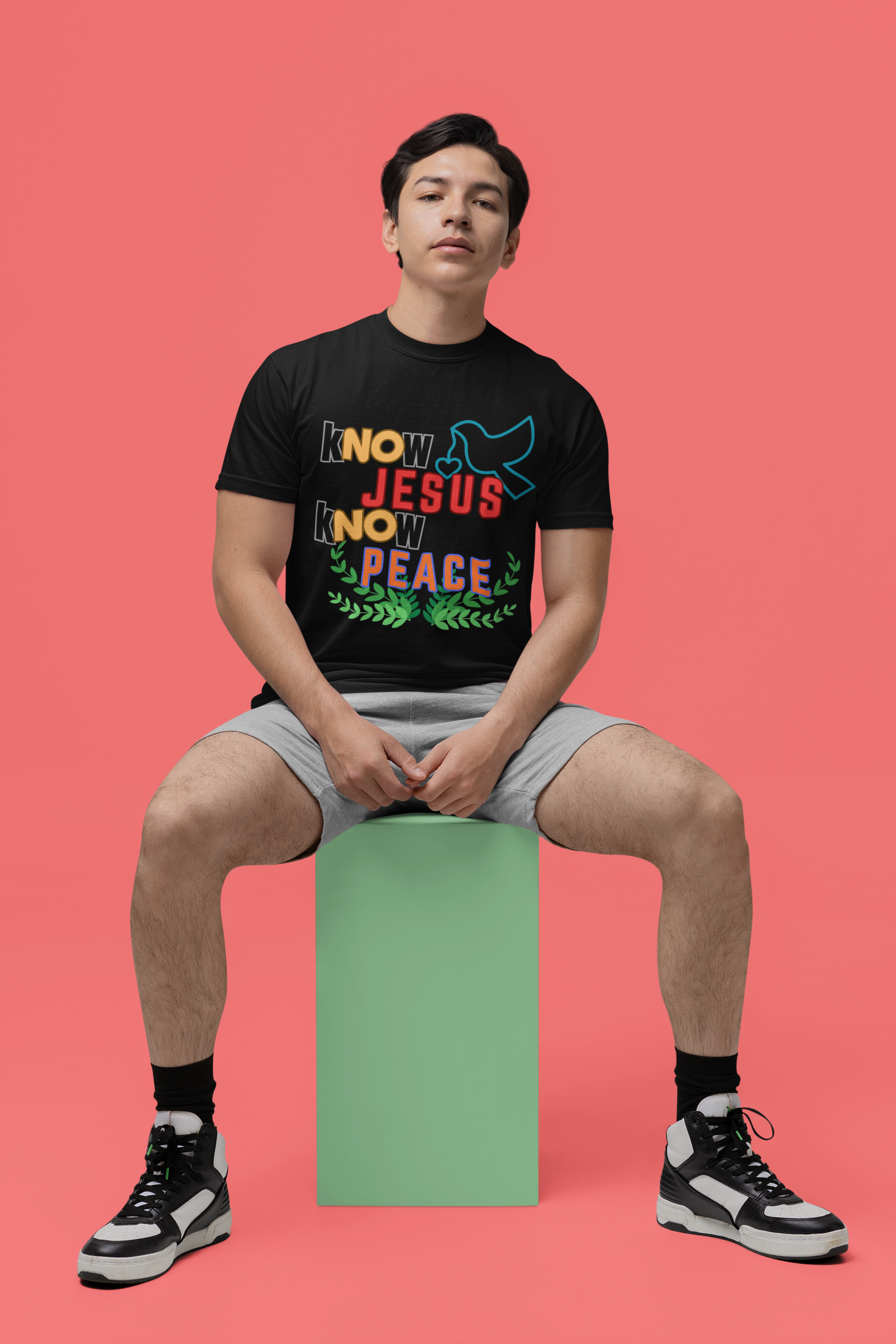 kNOw Jesus kNOw Peace - Unisex Supima T-Shirt