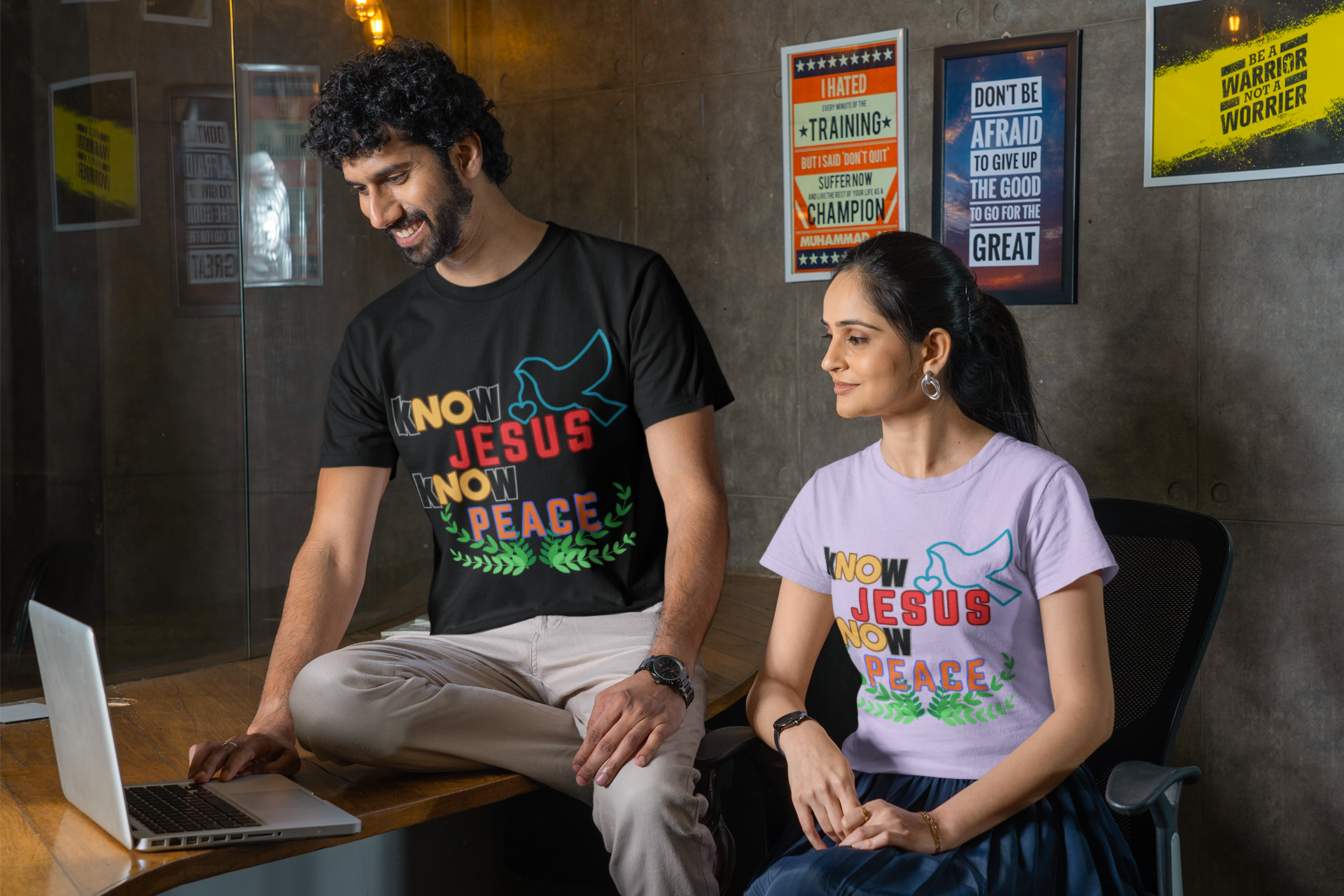 kNOw Jesus kNOw Peace - Unisex Supima T-Shirt