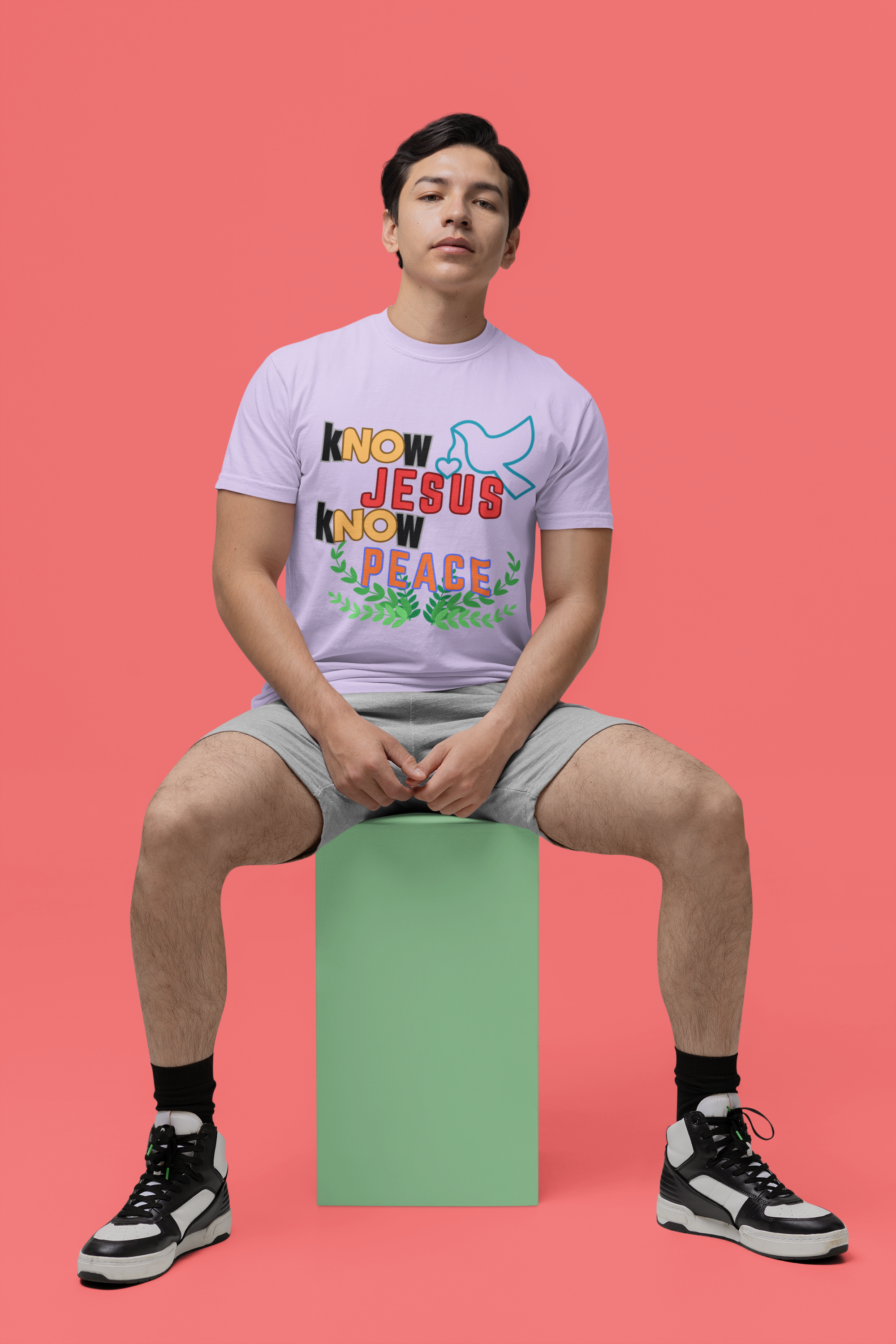 kNOw Jesus kNOw Peace - Unisex Supima T-Shirt