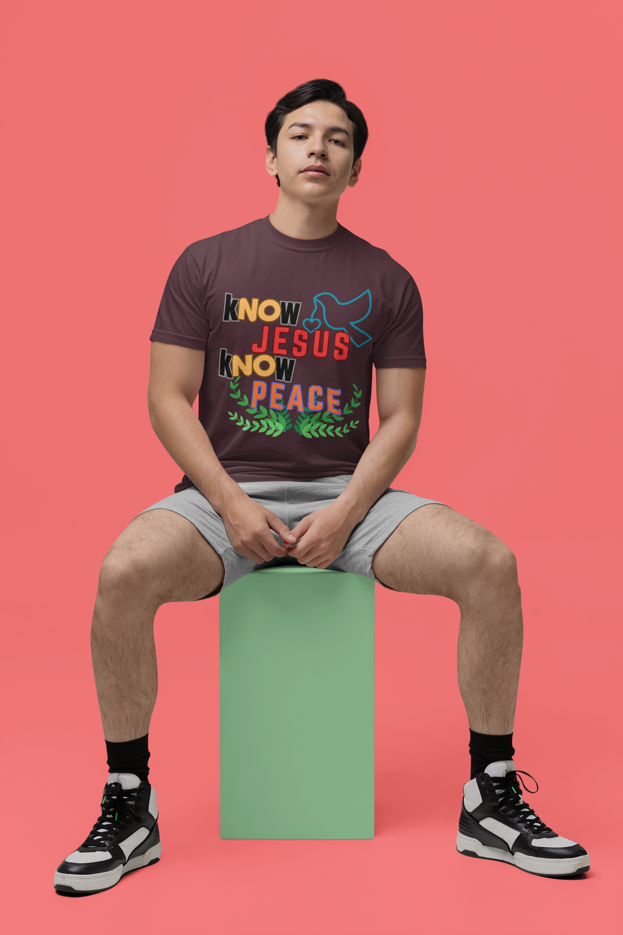 kNOw Jesus kNOw Peace - Unisex Supima T-Shirt