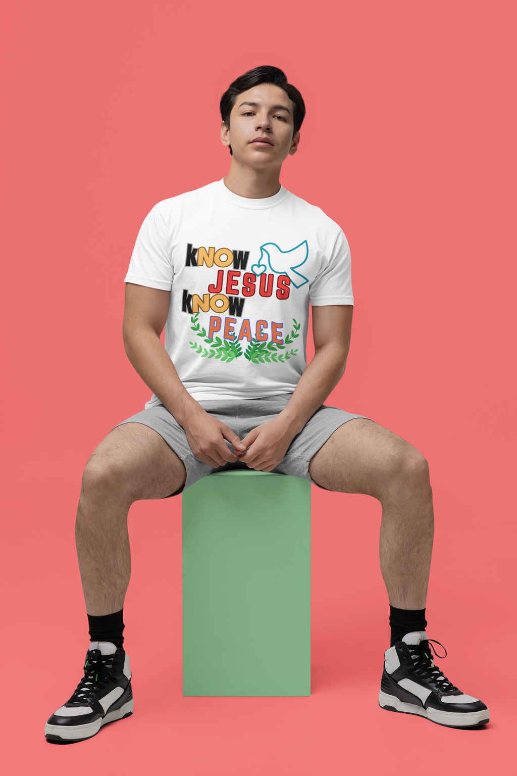 kNOw Jesus kNOw Peace - Unisex Supima T-Shirt