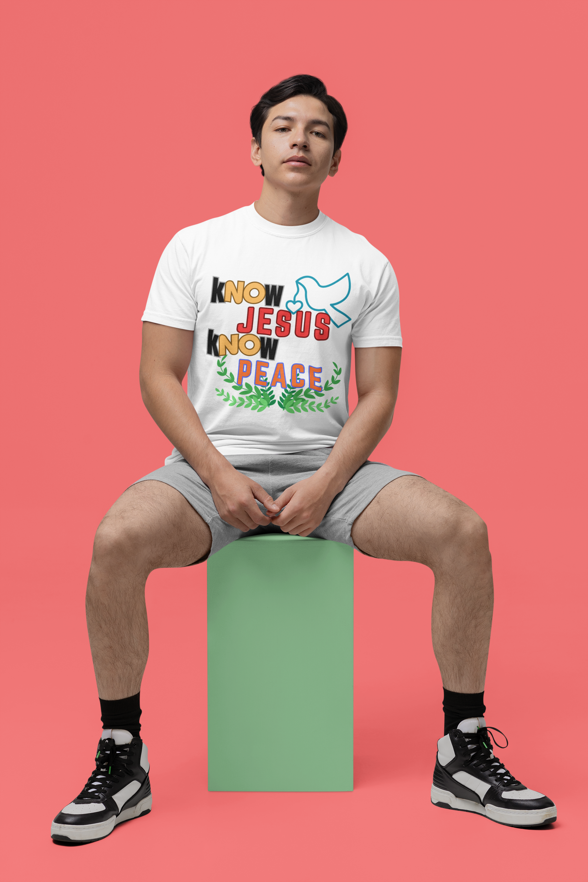 kNOw Jesus kNOw Peace - Unisex Supima T-Shirt