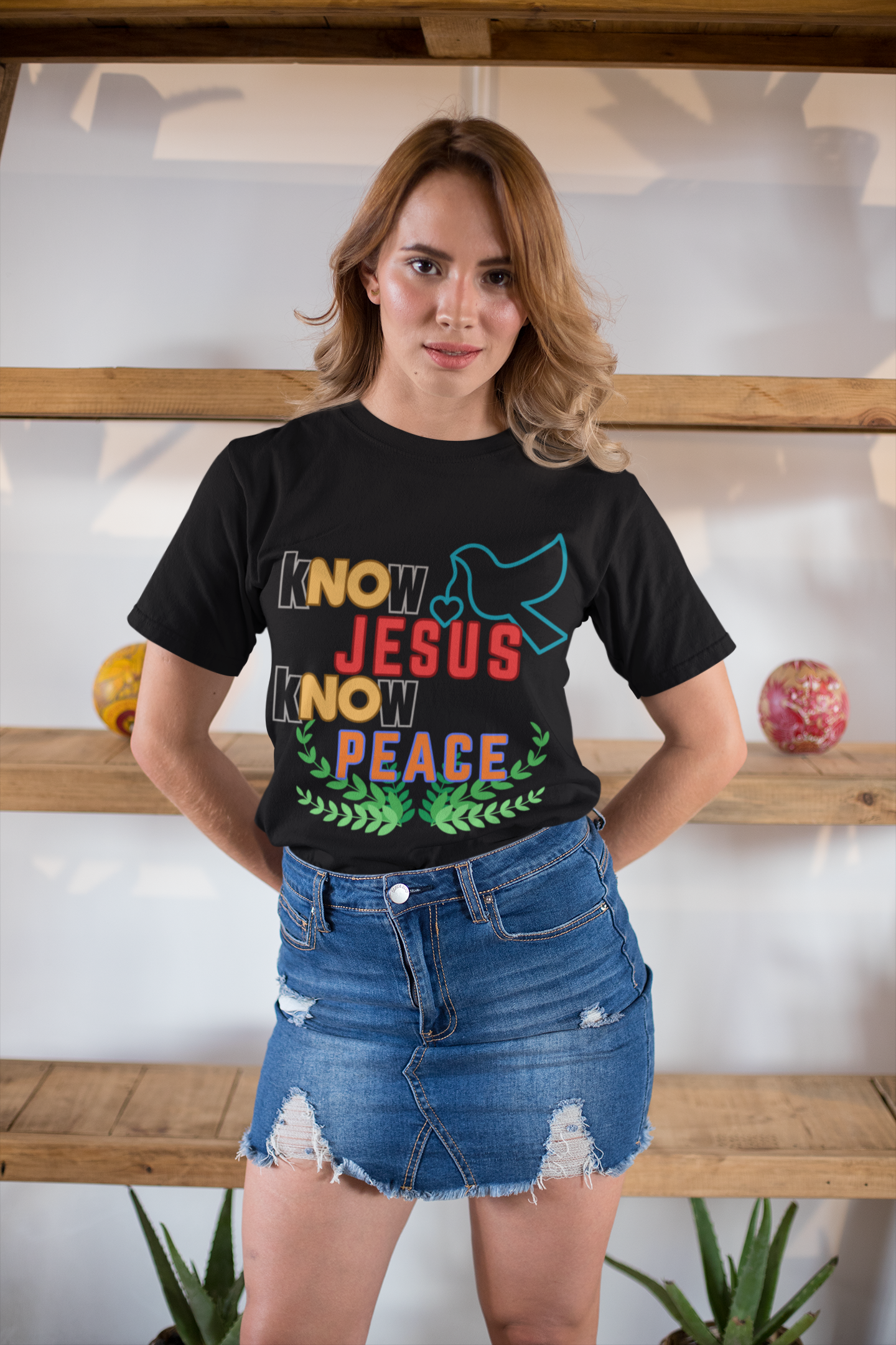 kNOw Jesus kNOw Peace - Unisex Supima T-Shirt