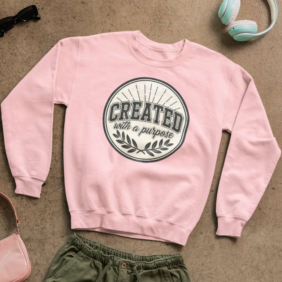 Created With a Purpose - Unisex Sweatshirt