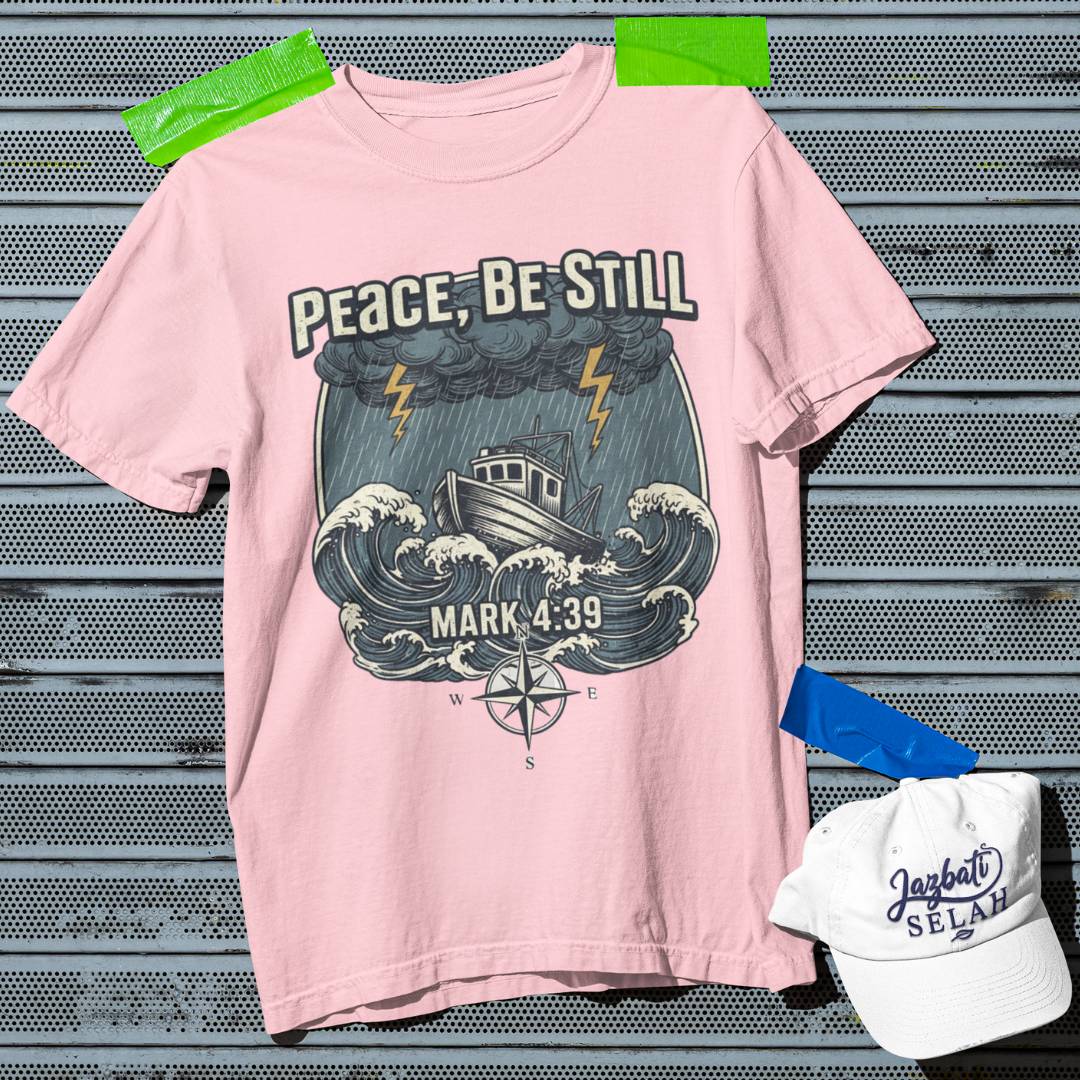 Peace Be Still - D2 - Unisex Oversized Classic T-Shirt