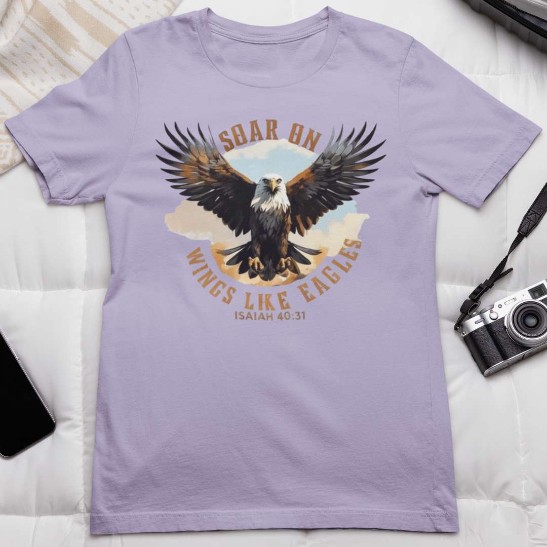 Soar On Wings Like Eagles - Unisex Supima T-Shirt