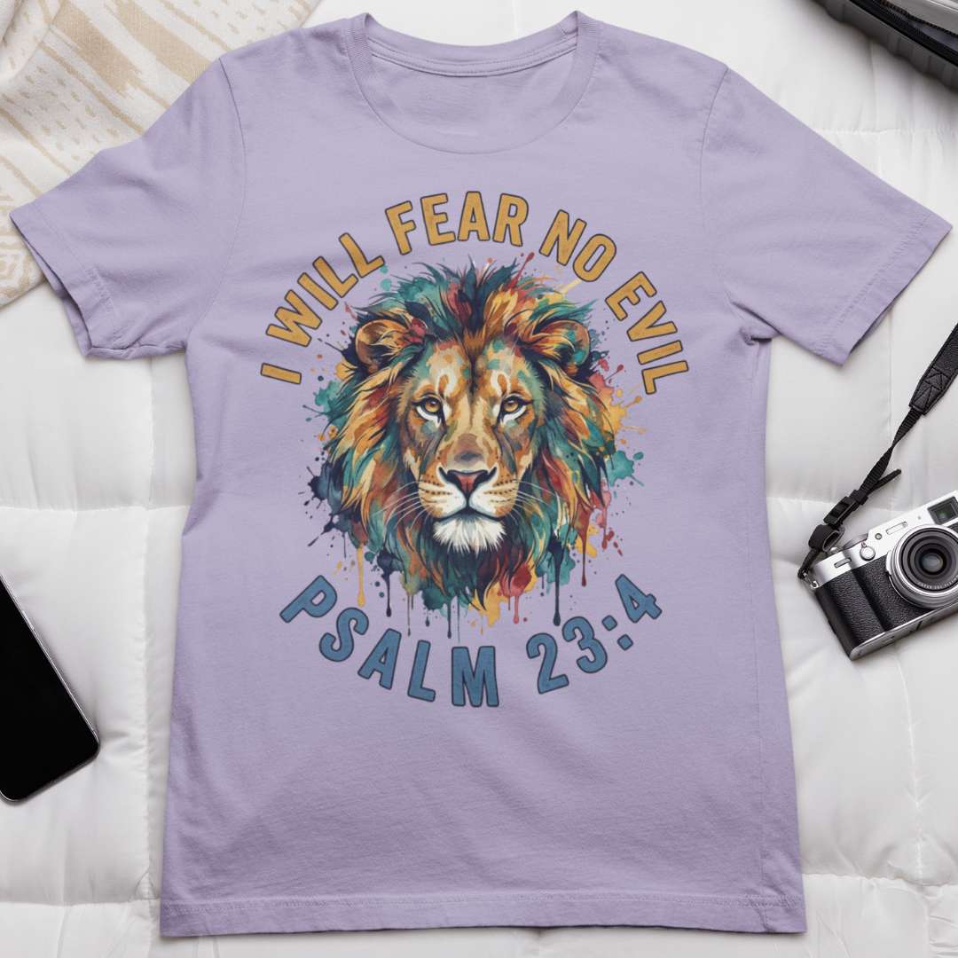 I Will Fear No Evil - Unisex Supima T-Shirt