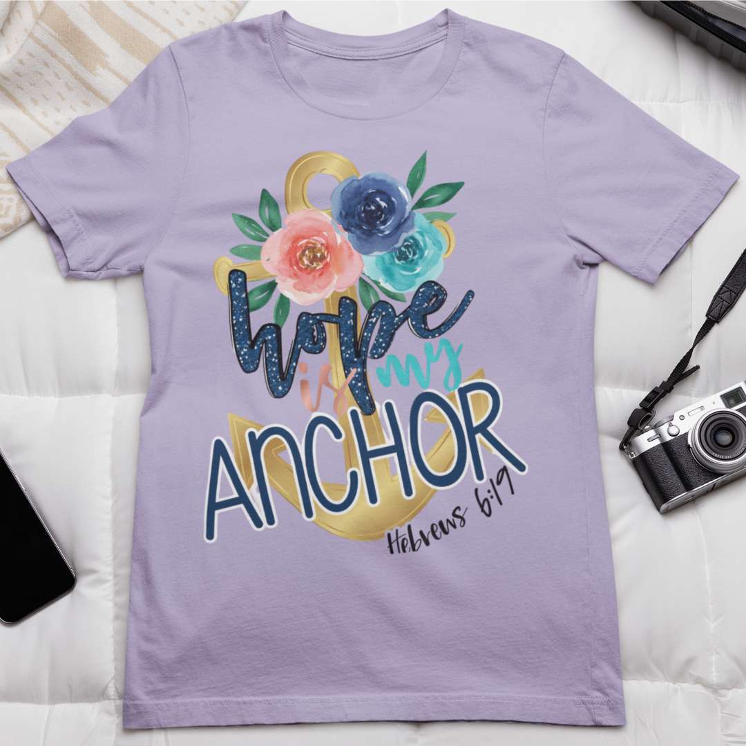 Hope is My Anchor - Unisex Supima T-Shirt