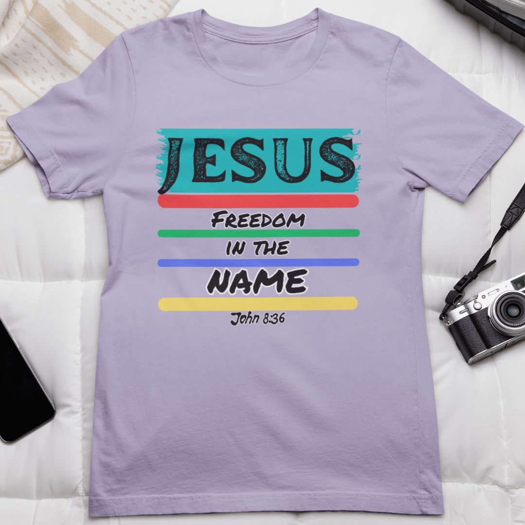 Jesus (Freedom in the Name) - Unisex Supima T-Shirt