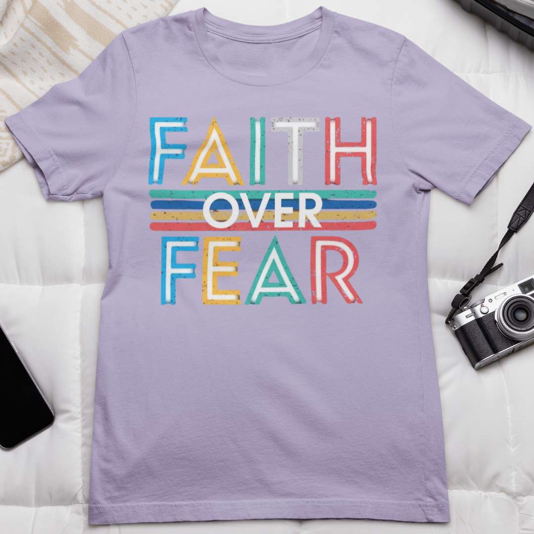 Faith Over Fear - Unisex Supima T-Shirt