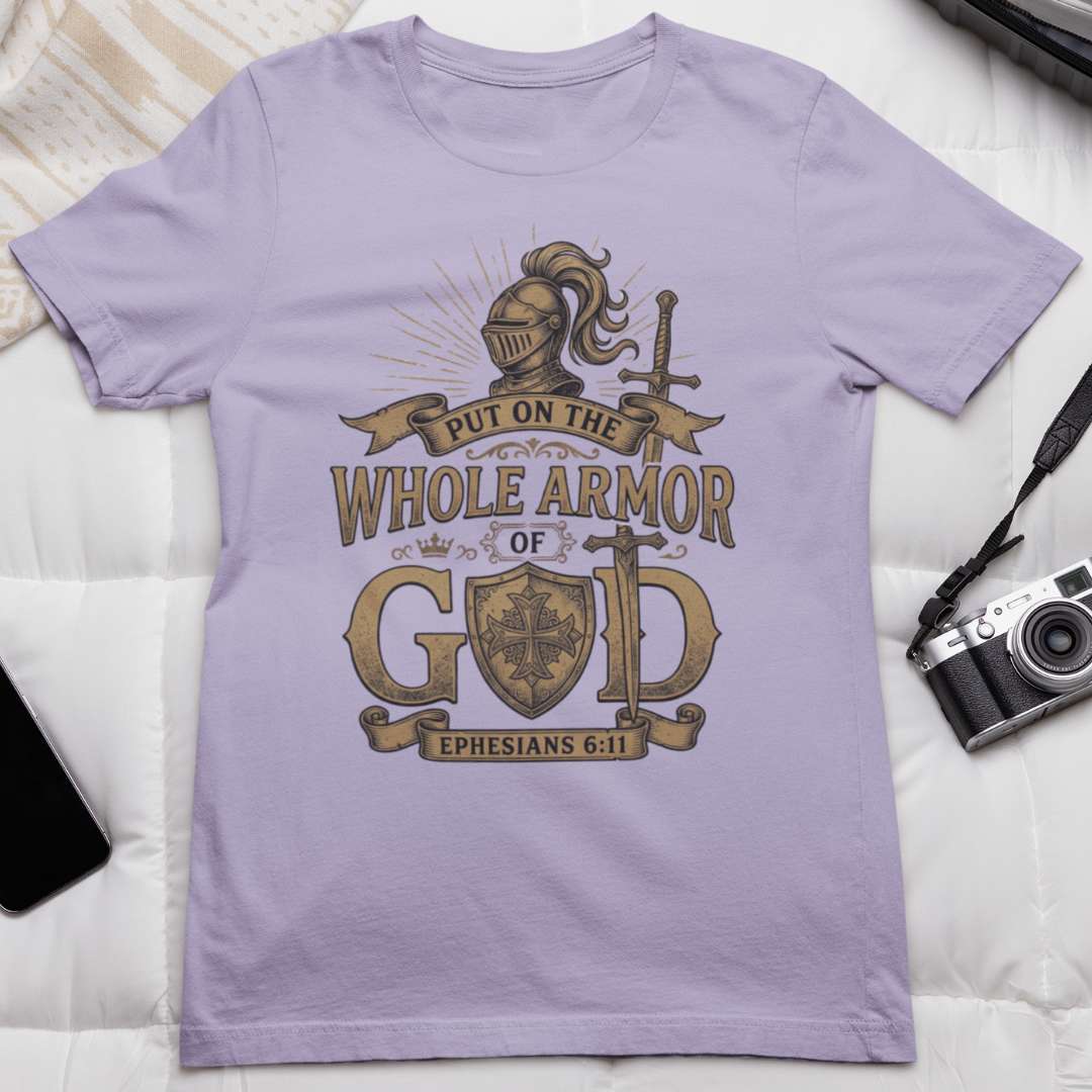 Put On the Whole Armor - Unisex Supima T-Shirt