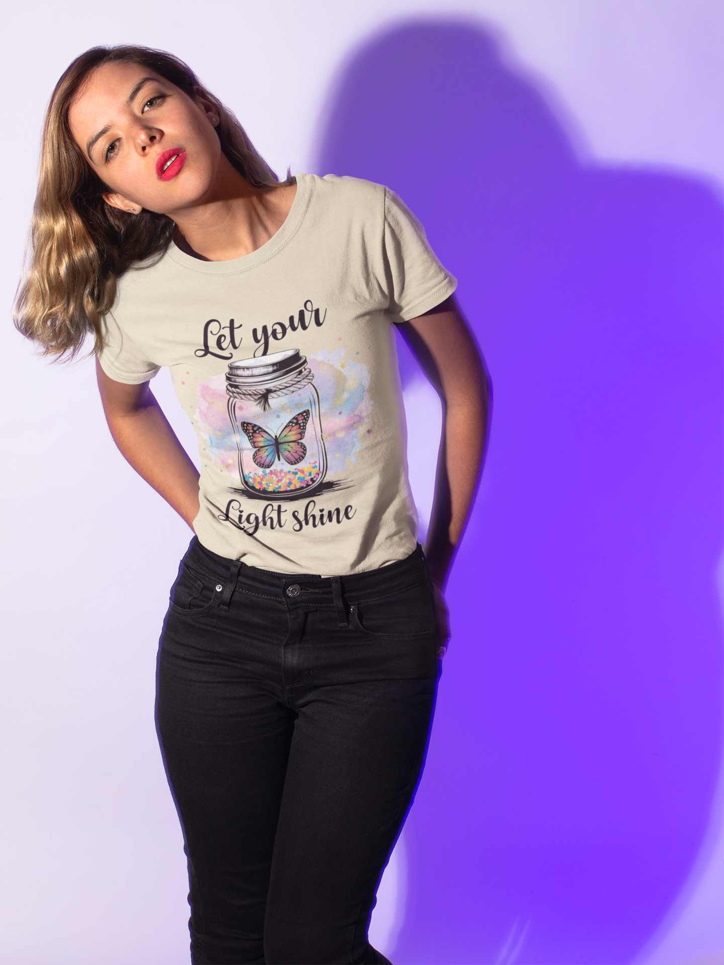 Let Your Light Shine - Unisex Supima T-Shirt