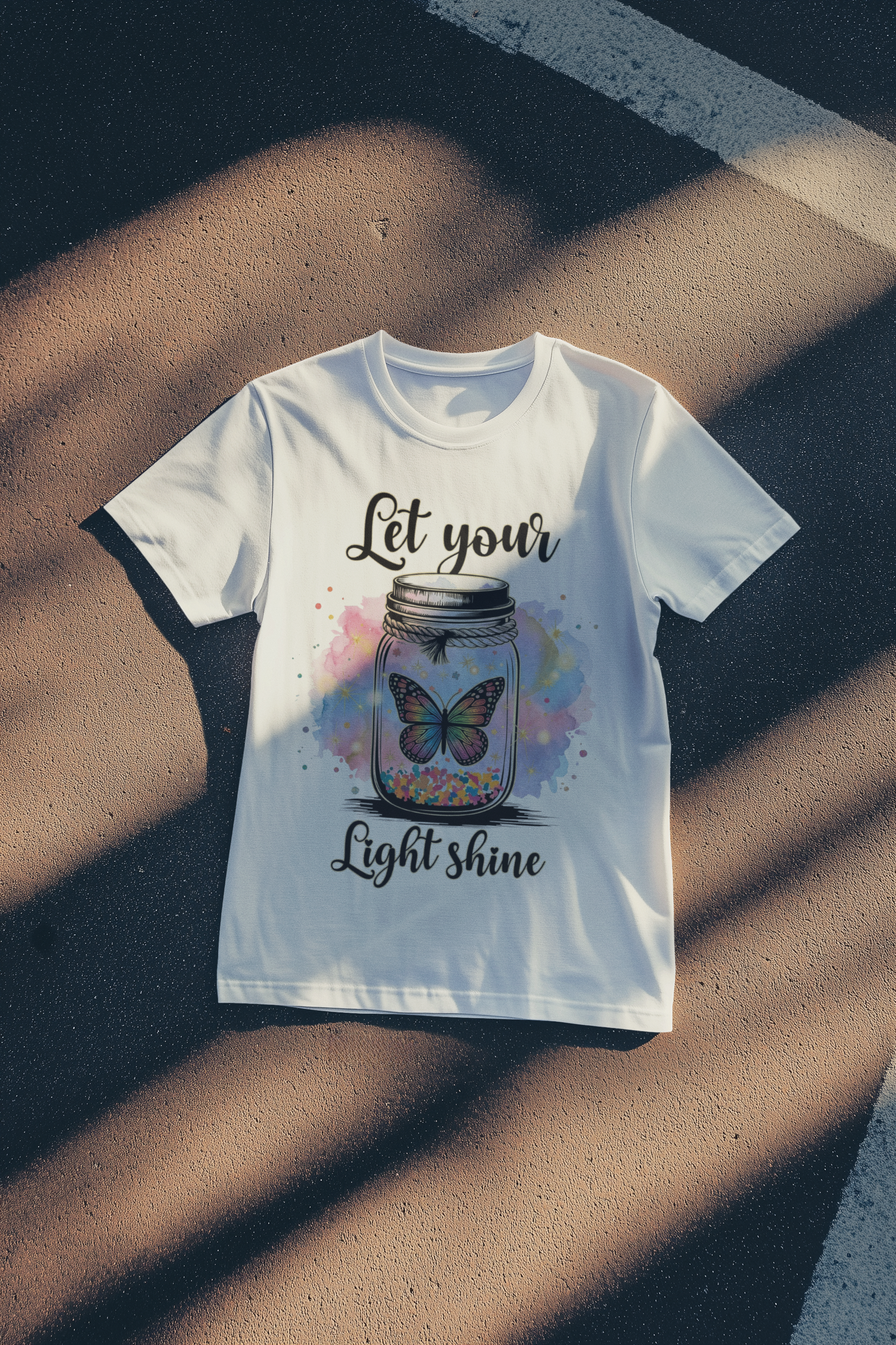 Let Your Light Shine - Unisex Supima T-Shirt