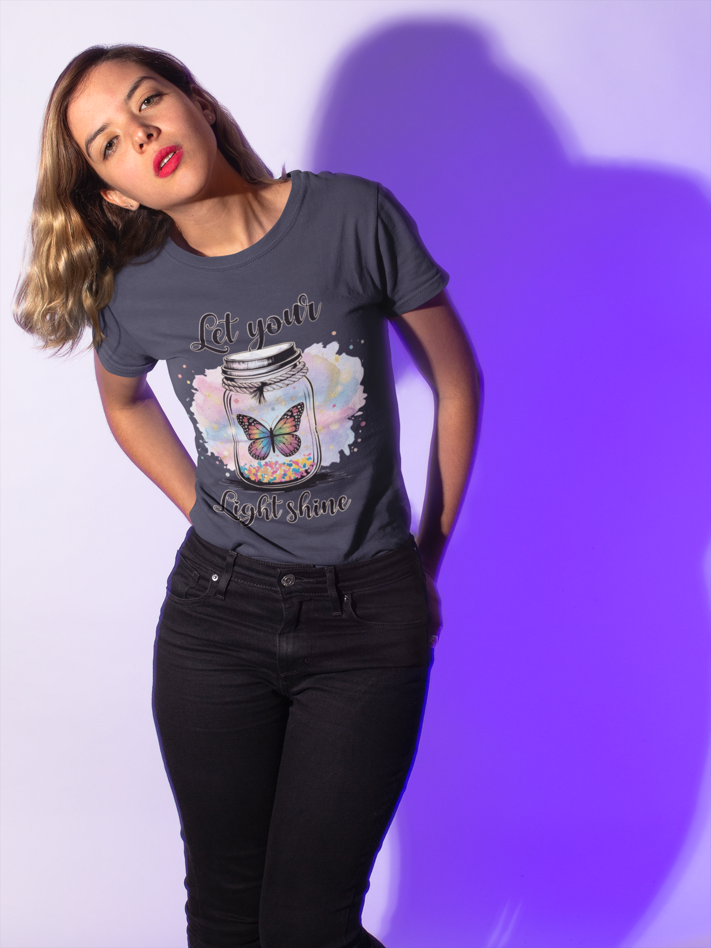 Let Your Light Shine - Unisex Supima T-Shirt