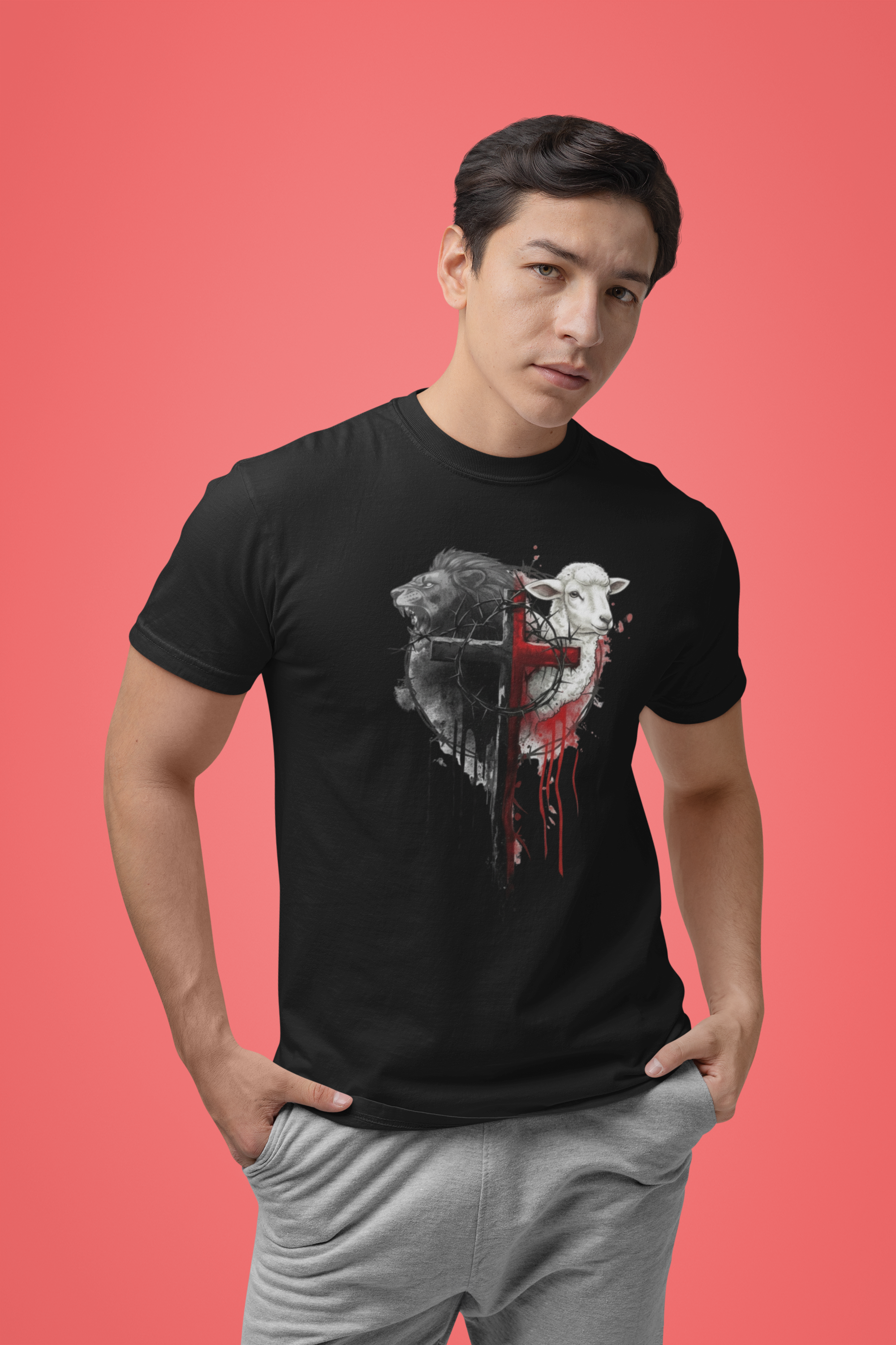 Lion & Lamb - Unisex Supima T-Shirt