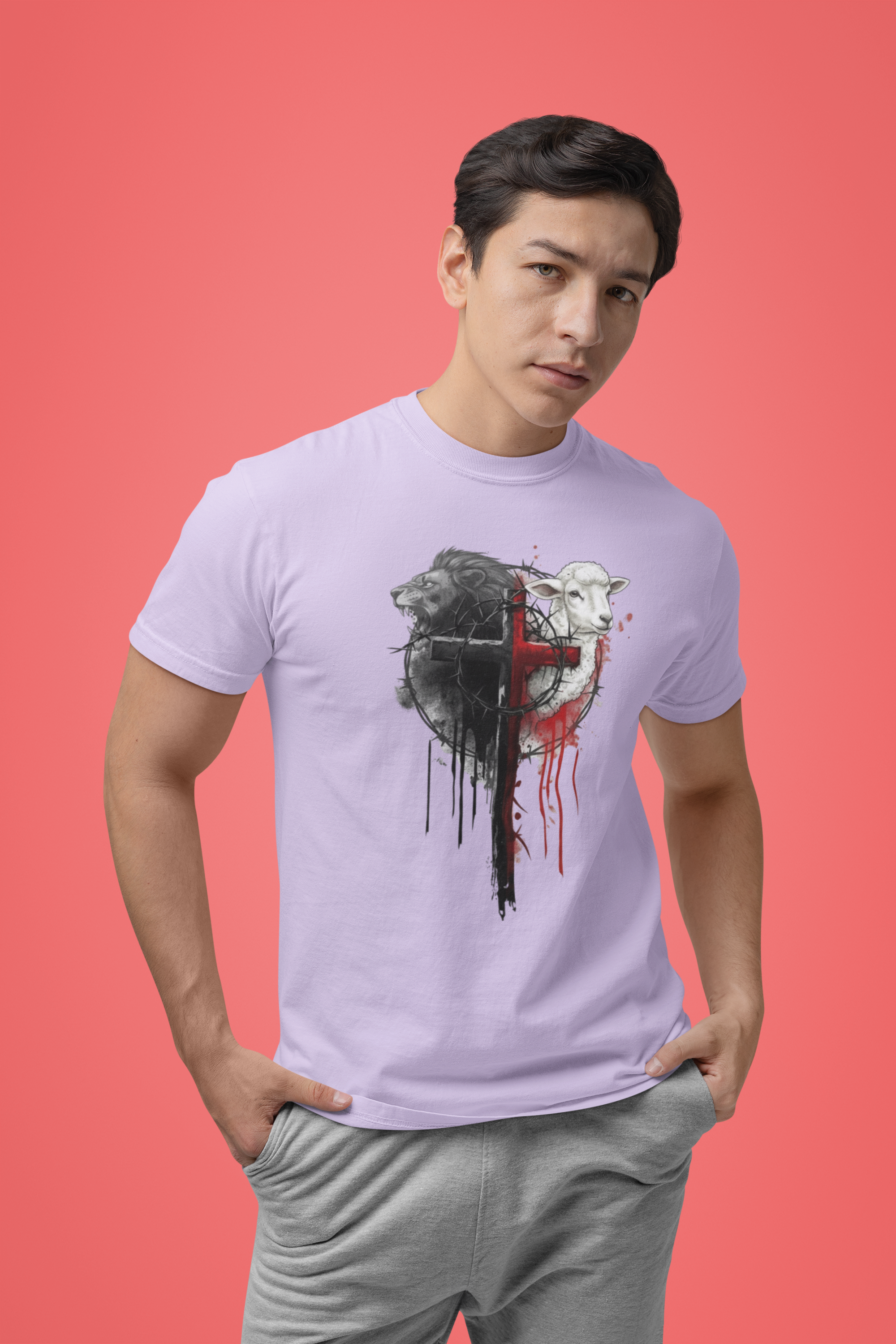 Lion & Lamb - Unisex Supima T-Shirt