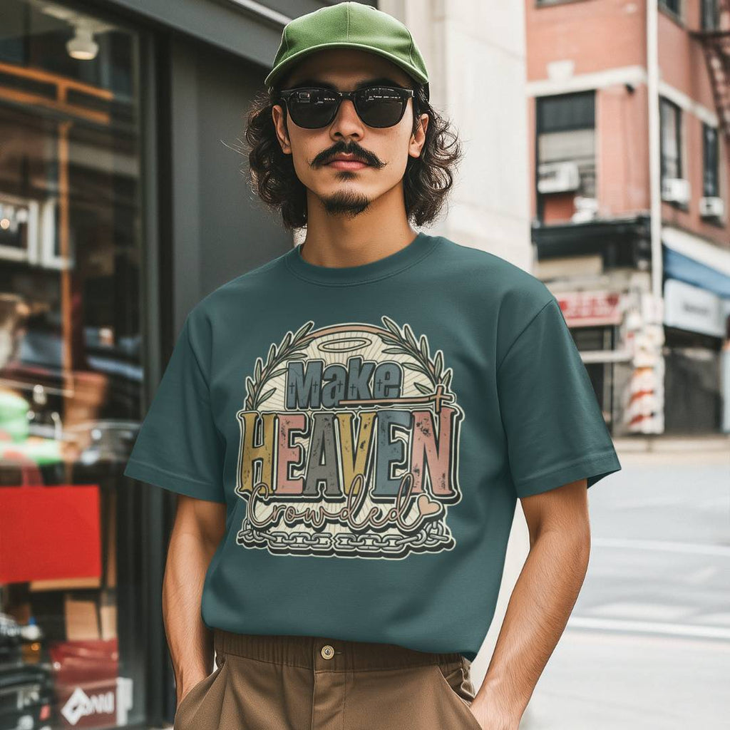 Make Heaven Crowded - Unisex Oversized Classic T-Shirt