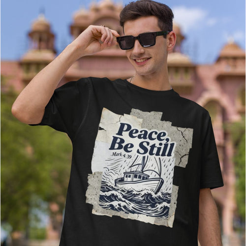 Peace Be Still - D1 - Unisex Oversized Classic T-Shirt
