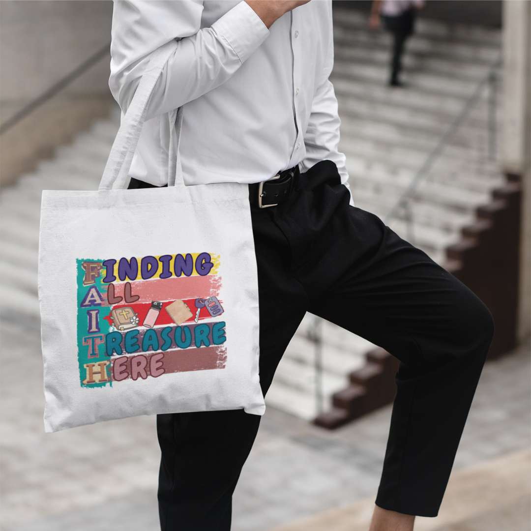 FAITH - Essential Signature Tote Bag (with Zipper)
