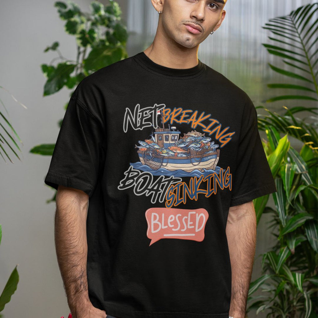 Net Breaking Boat Sinking - Unisex Oversized Classic T-Shirt