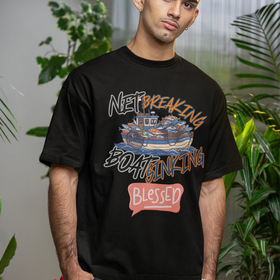 Net Breaking Boat Sinking - Unisex Oversized Classic T-Shirt